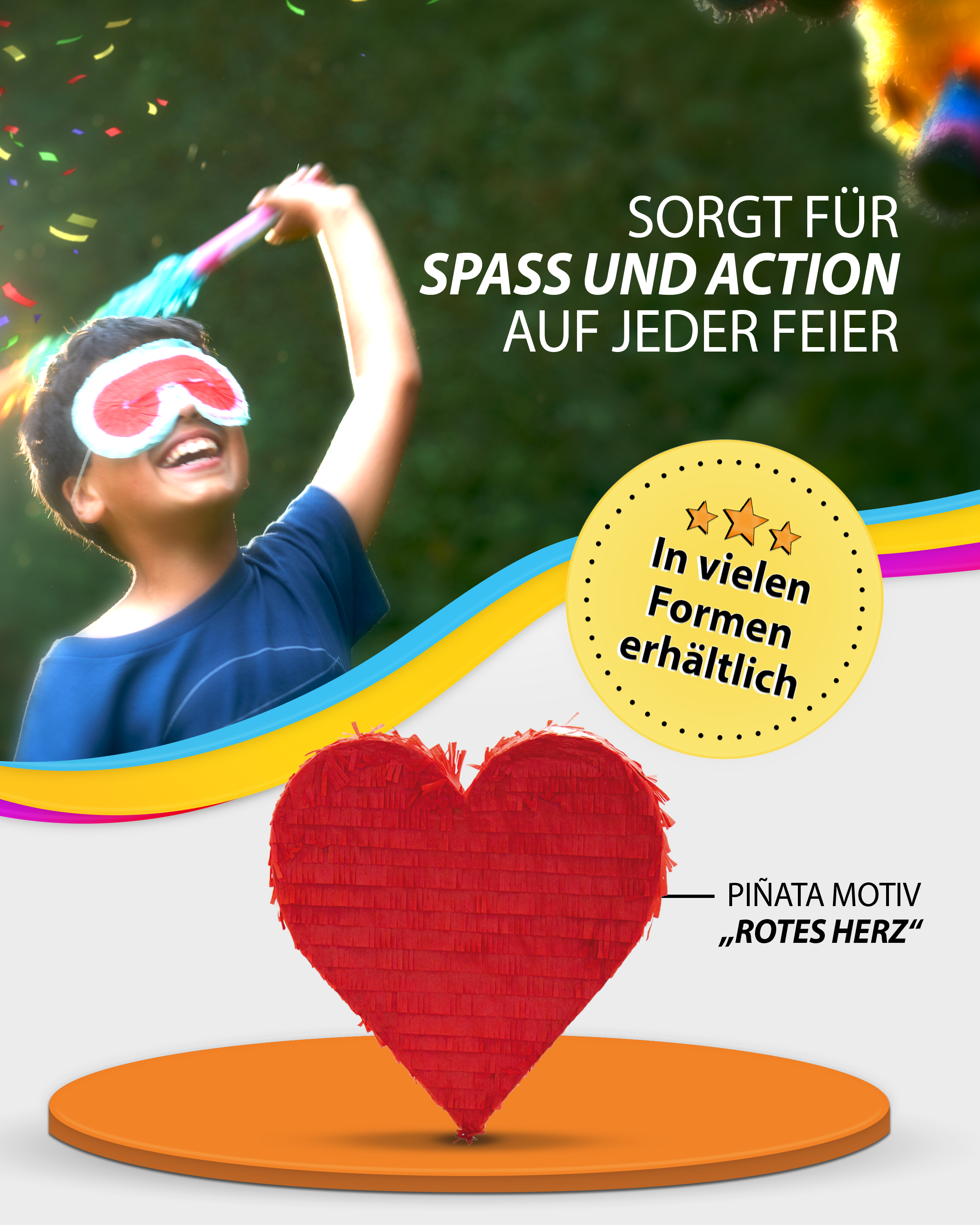 Pinata Red Heart 11