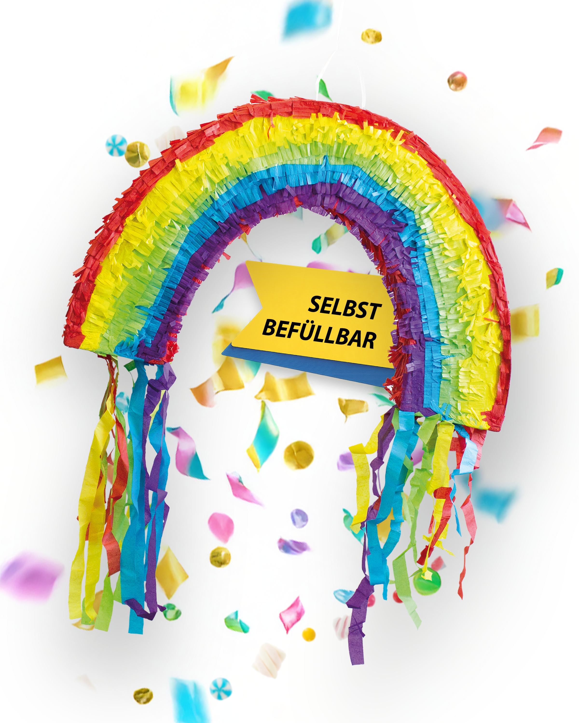 Rainbow Piñata 9