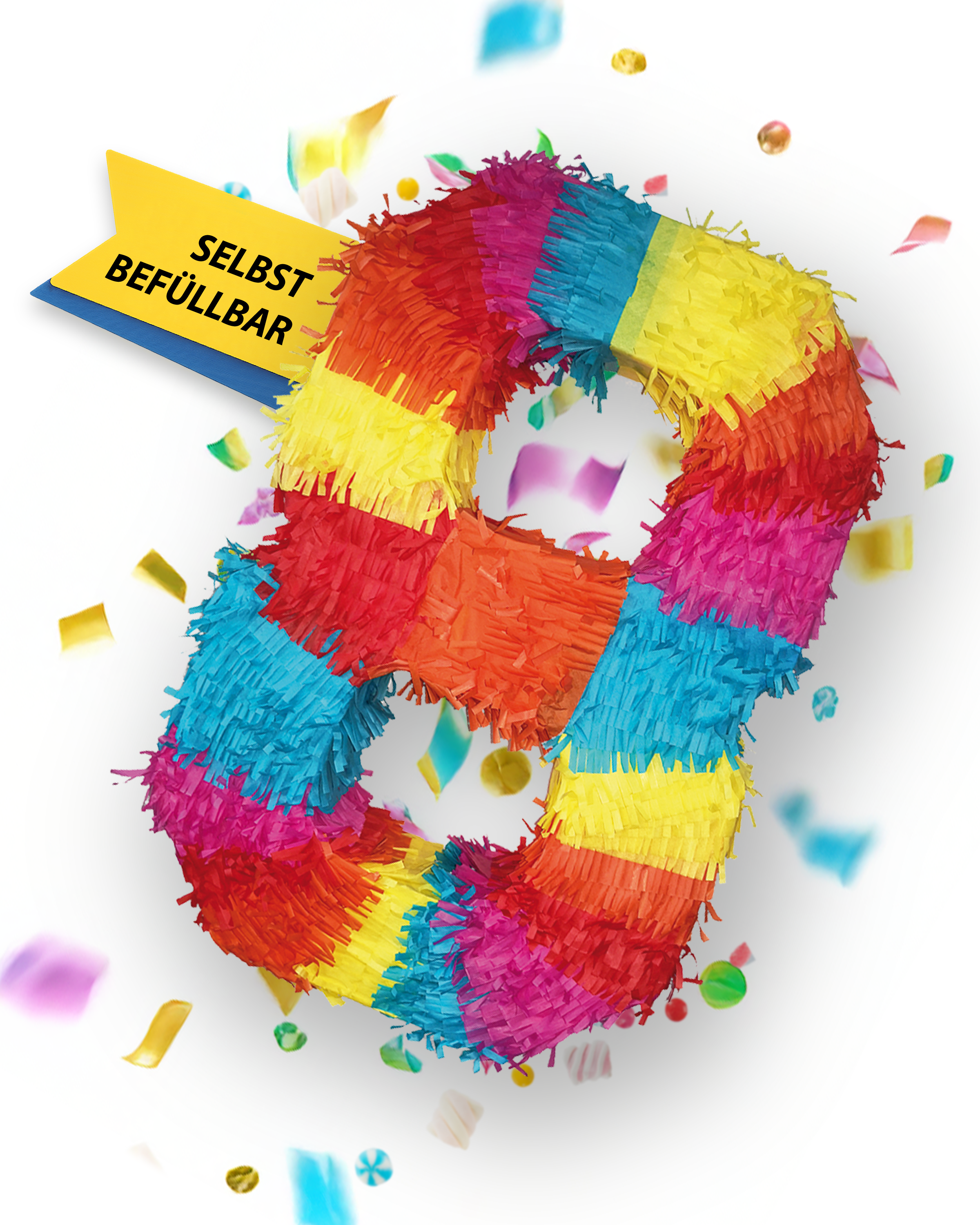 Piñata Number 8 9