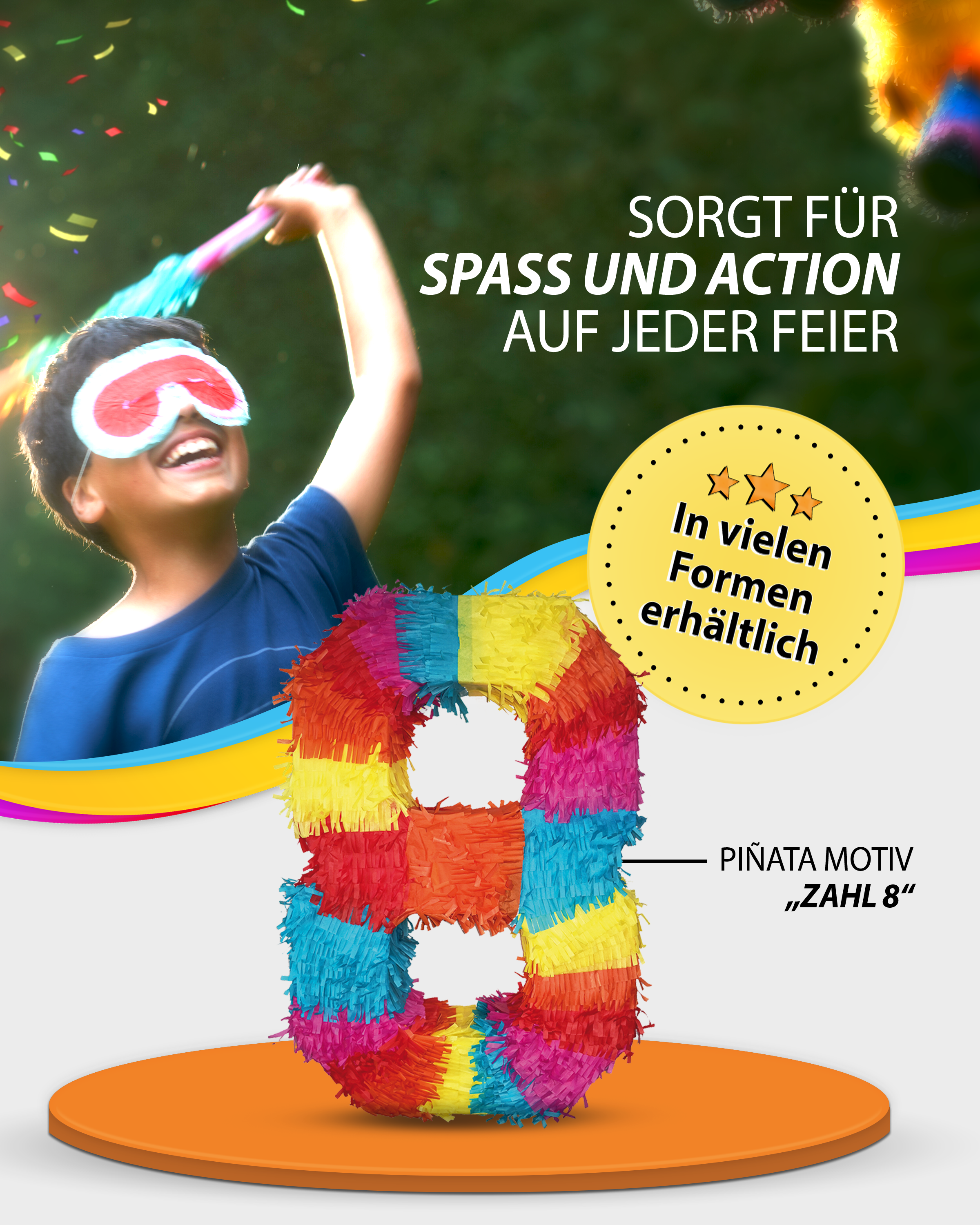 Piñata Number 8 11