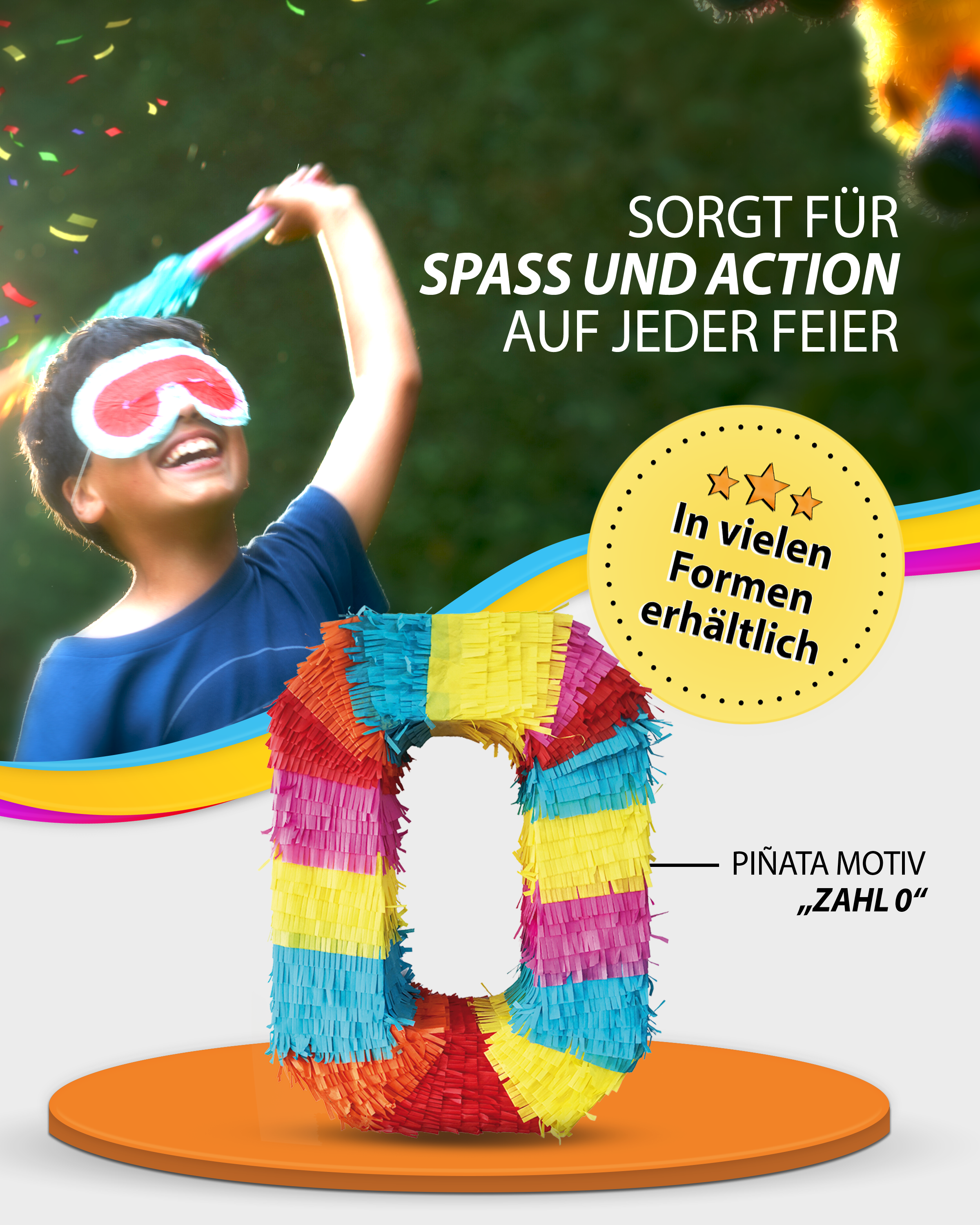 Piñata Number 0 3