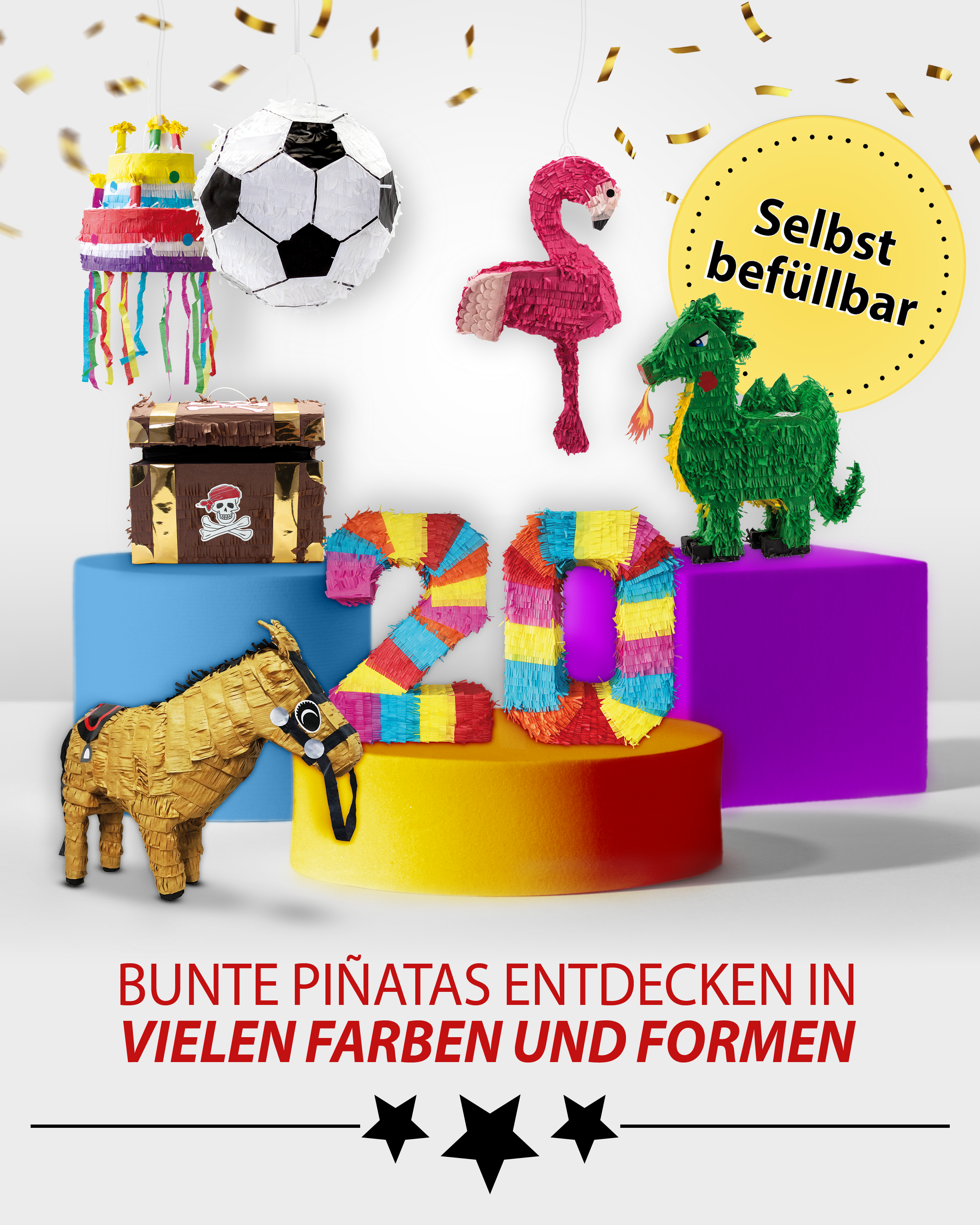 Rainbow Piñata 13