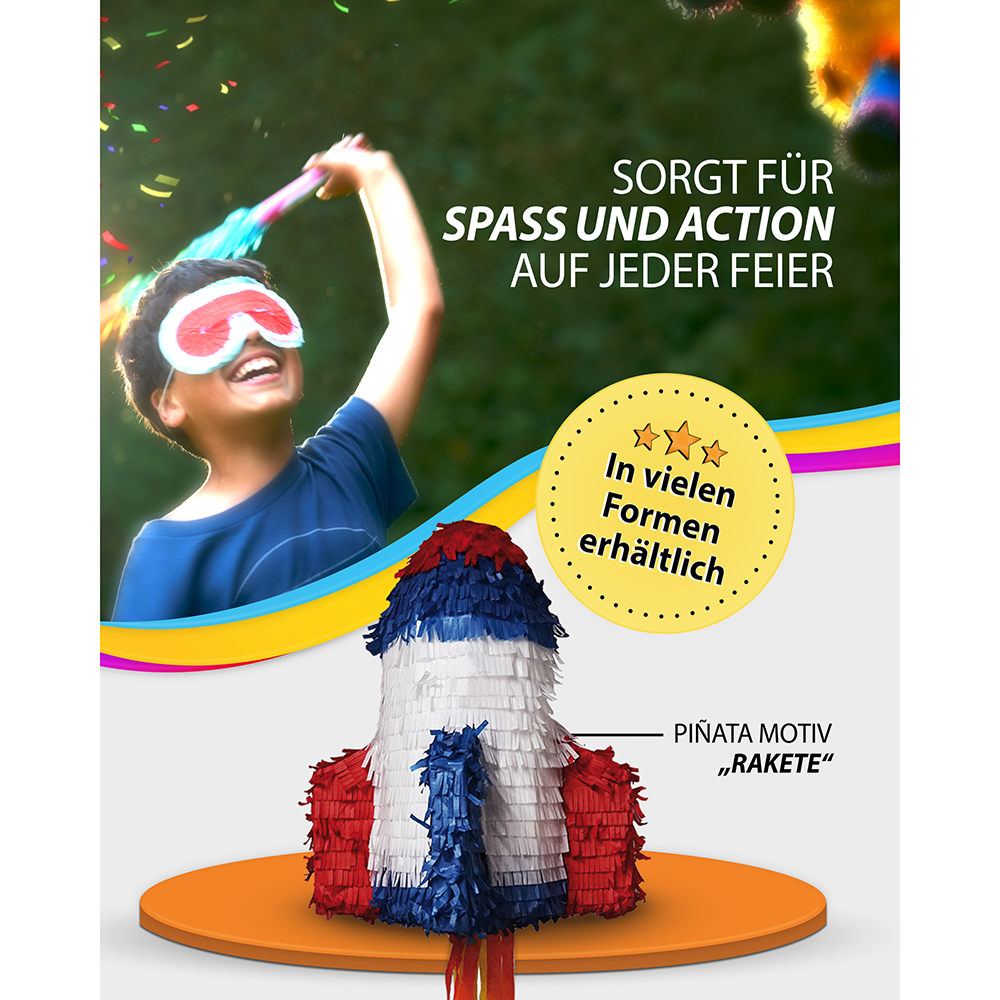 Piñata Rocket 3