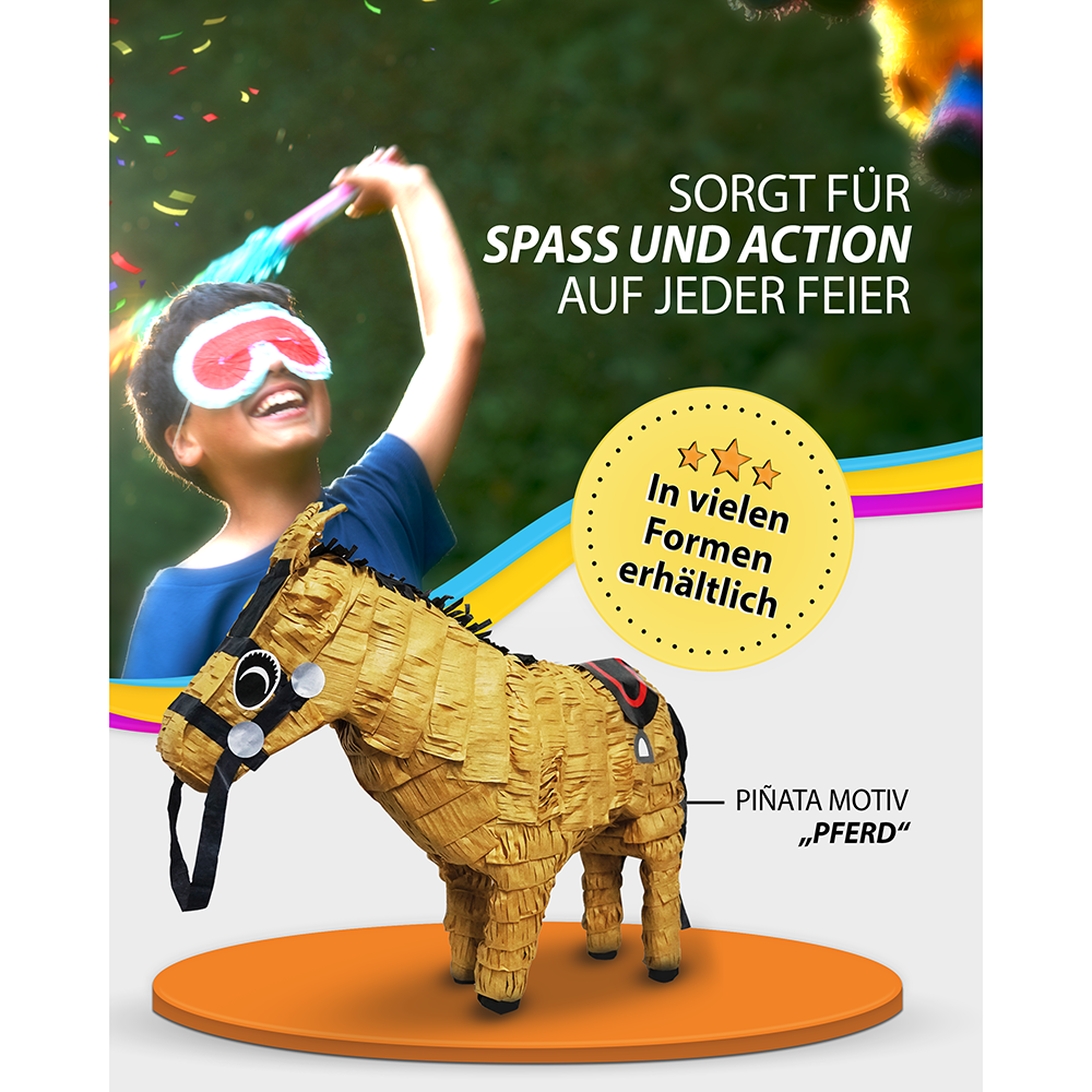 Piñata horse 4