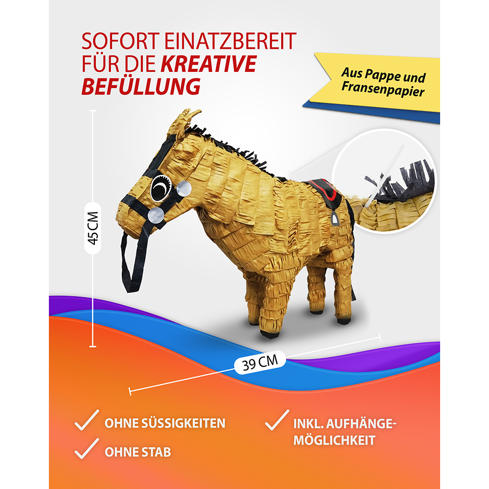 Piñata horse 5
