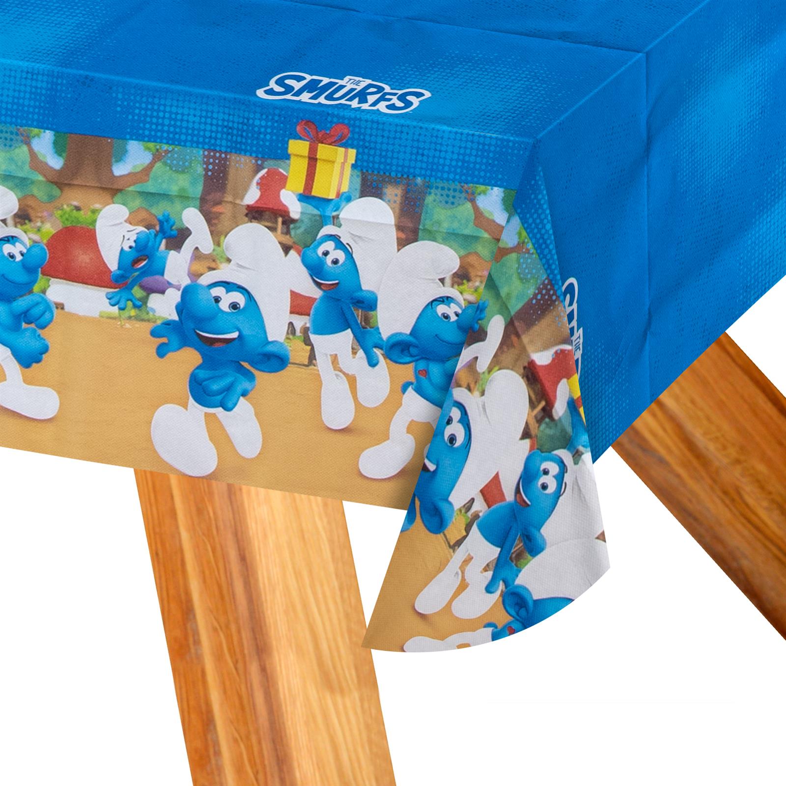 Die Schlümpfe Tischdecke 120x180cm 2