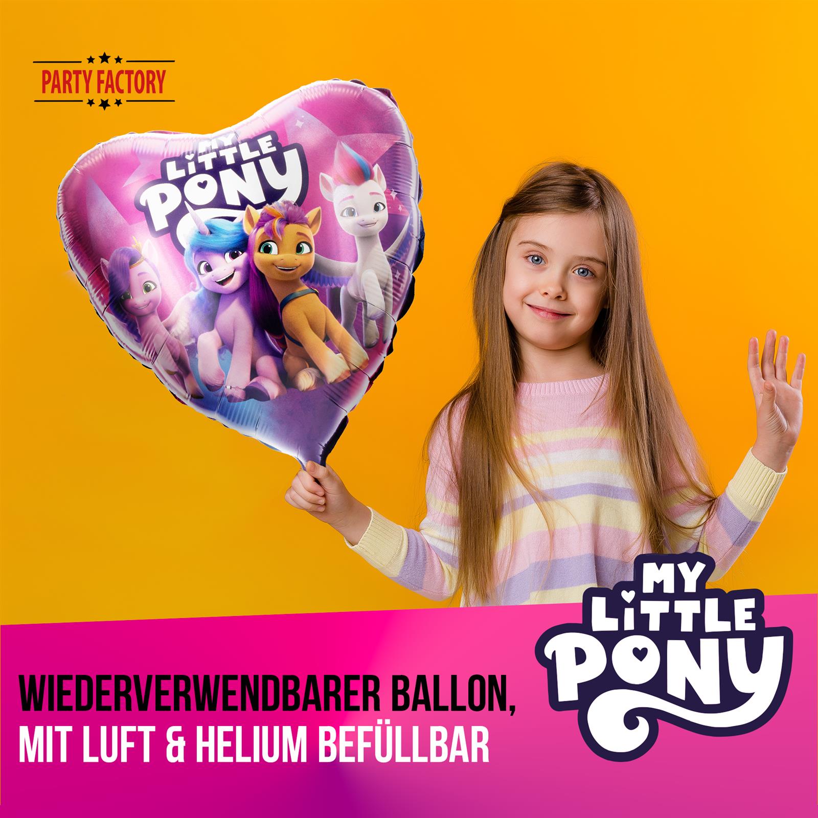 My Little Pony Foil Balloon Ø45 cm Heart 2