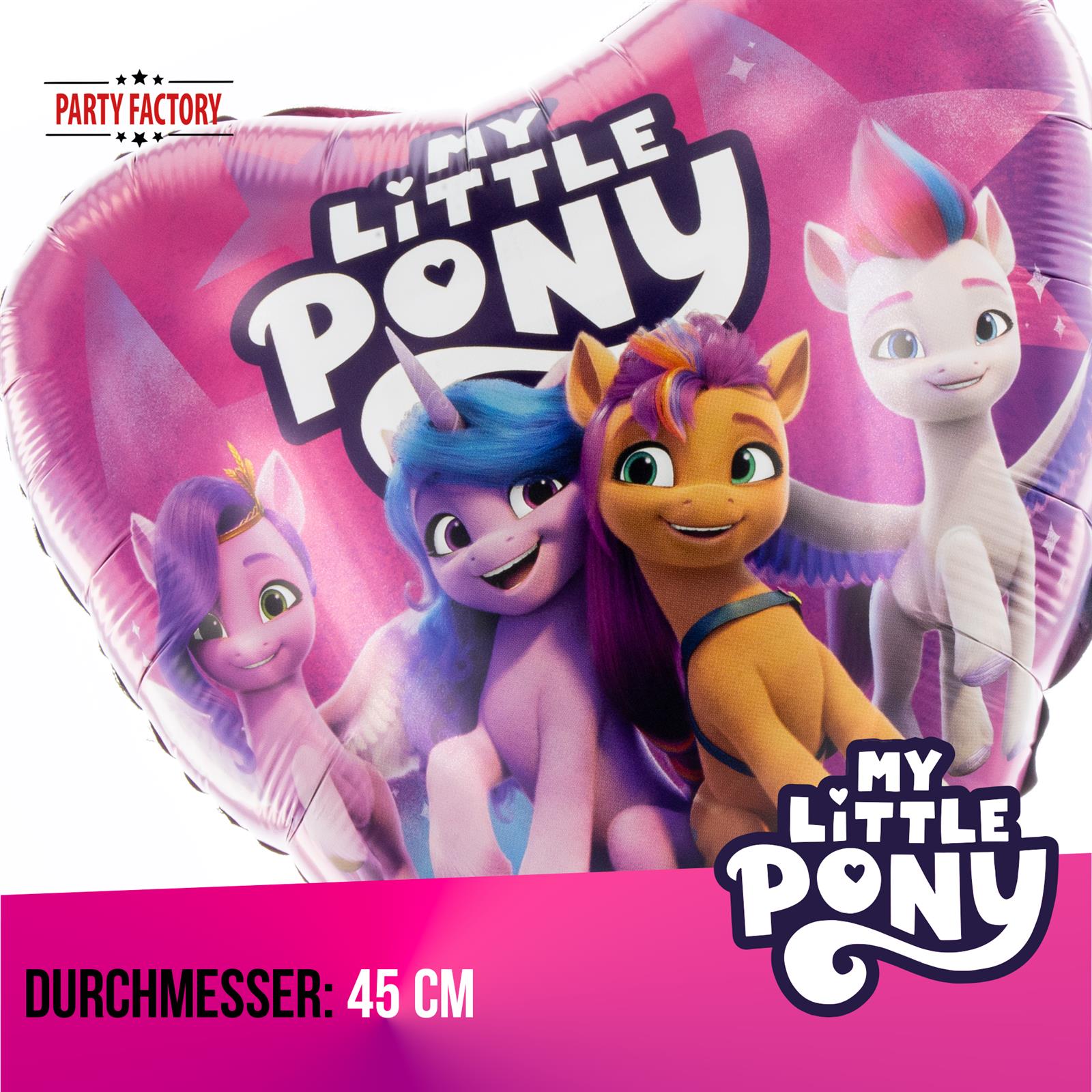 My Little Pony Foil Balloon Ø45 cm Heart 3