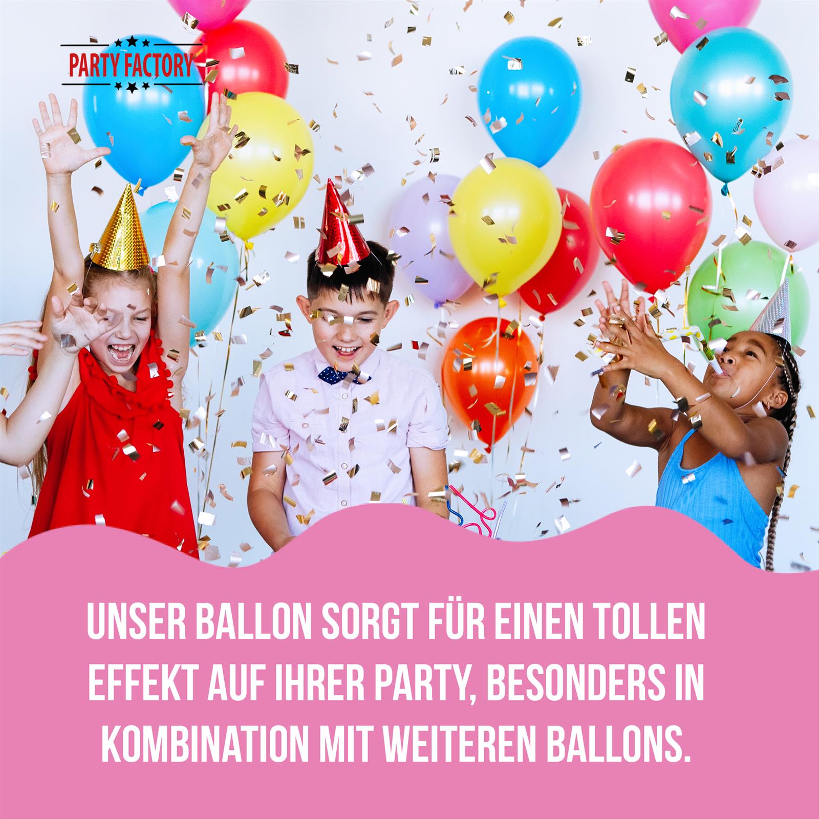 Peppa Wutz Folienballon Herz Ø45cm bunt Motiv 1 5