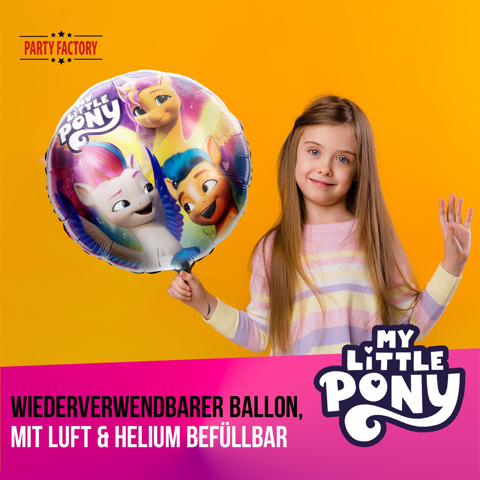 My Little Pony Foil Balloon Ø45 cm Round Design 3 2