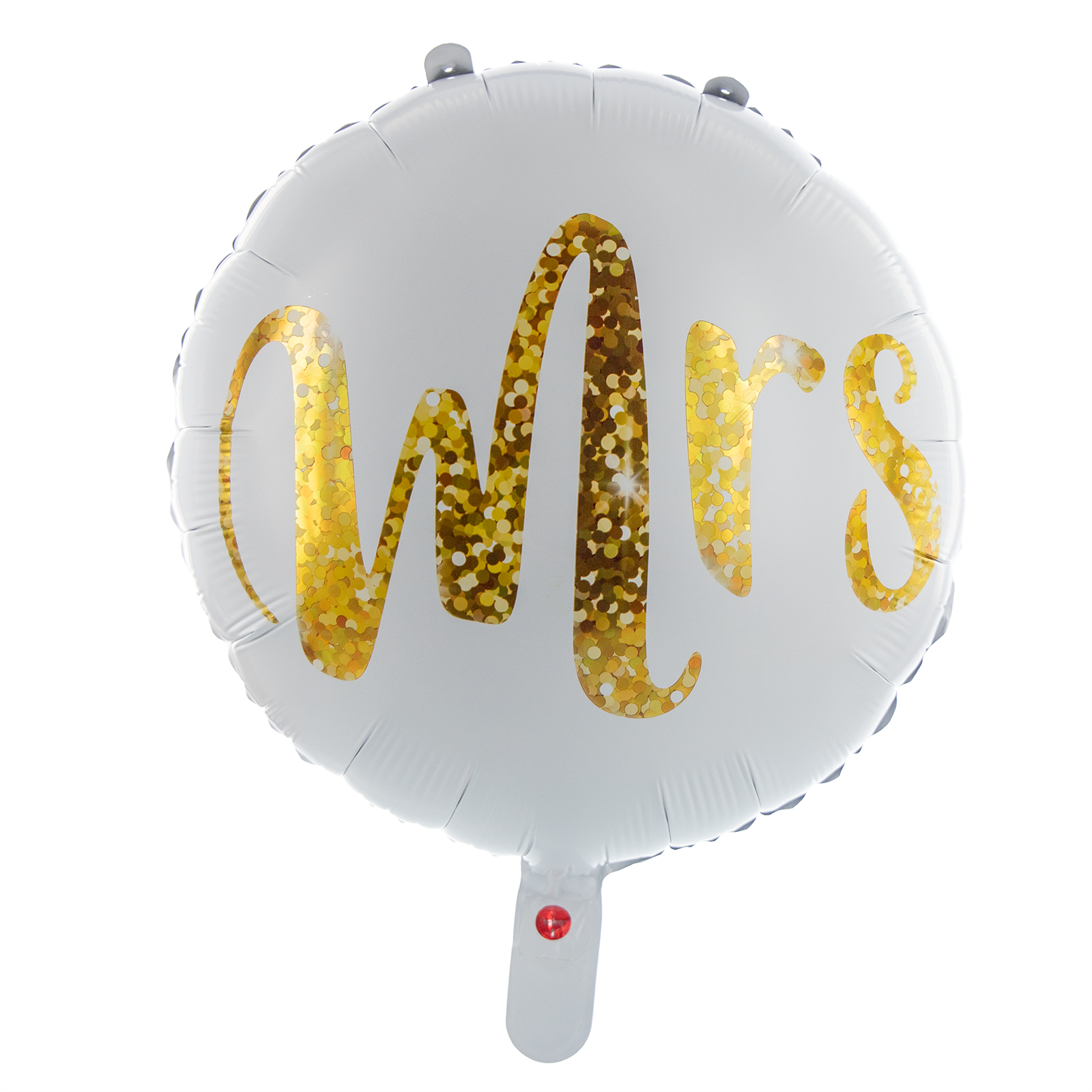 Foil Balloon Mrs Gold Round 45cm – Wedding Decoration Balloon Helium Air Balloon 2