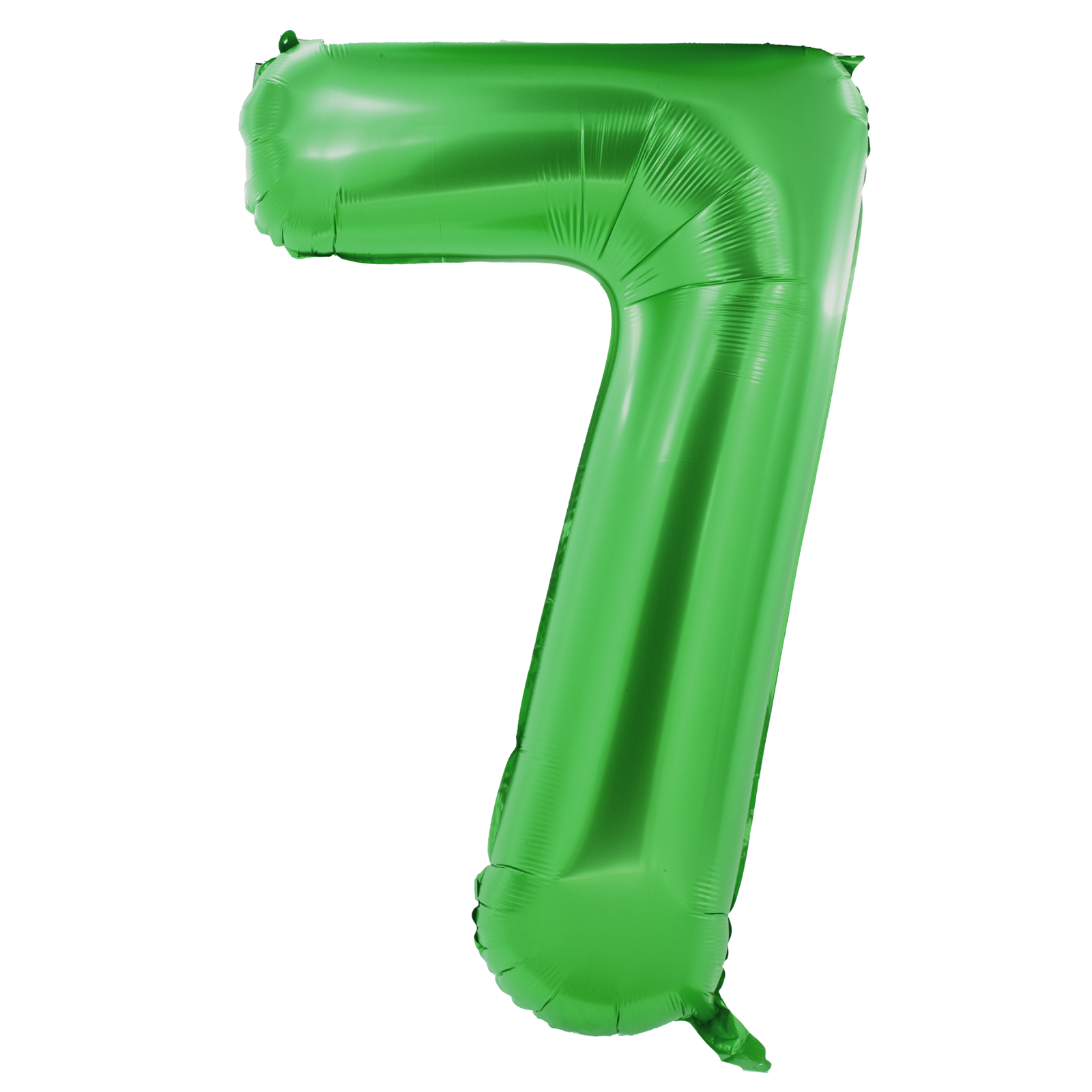 Foil balloons, number balloon, matte green, 100 cm, numbers 0-9 9