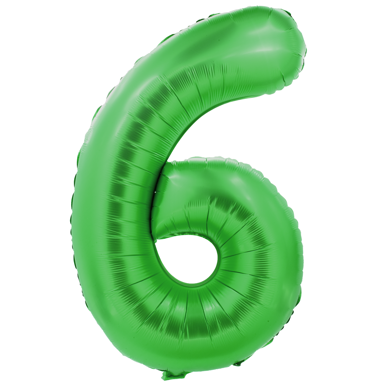 Foil balloons, number balloon, matte green, 100 cm, numbers 0-9 8