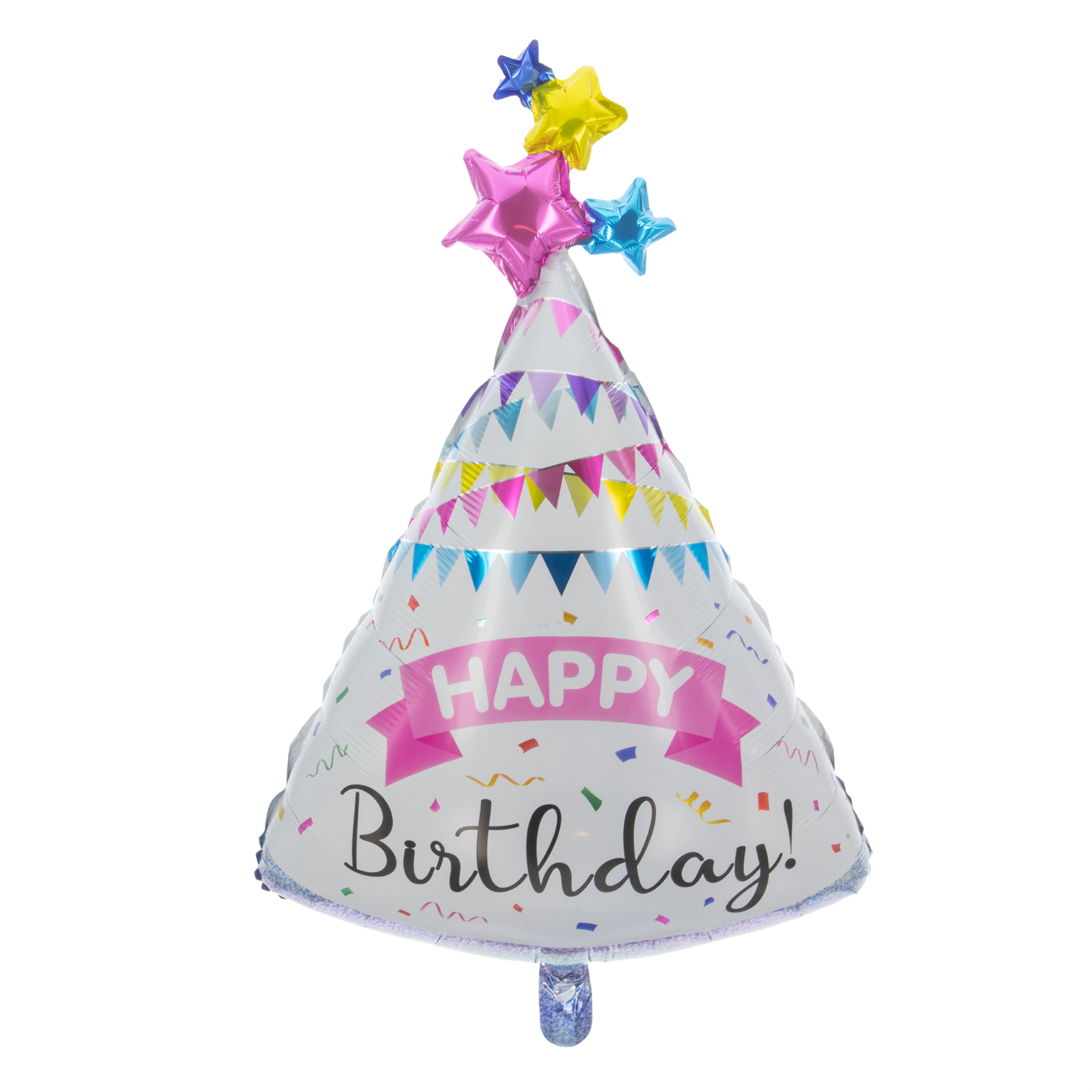 Foil balloon shape Happy Birthday 84x52cm 1