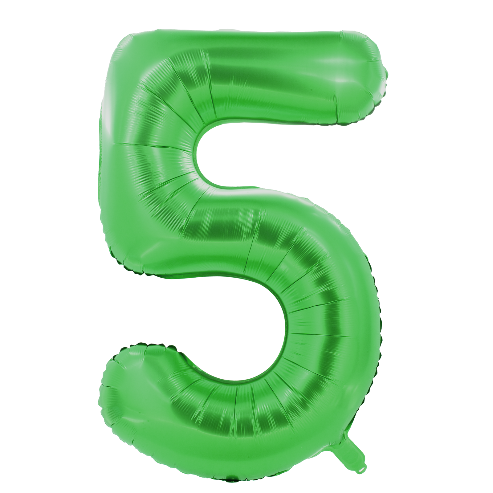 Foil balloons, number balloon, matte green, 100 cm, numbers 0-9 7
