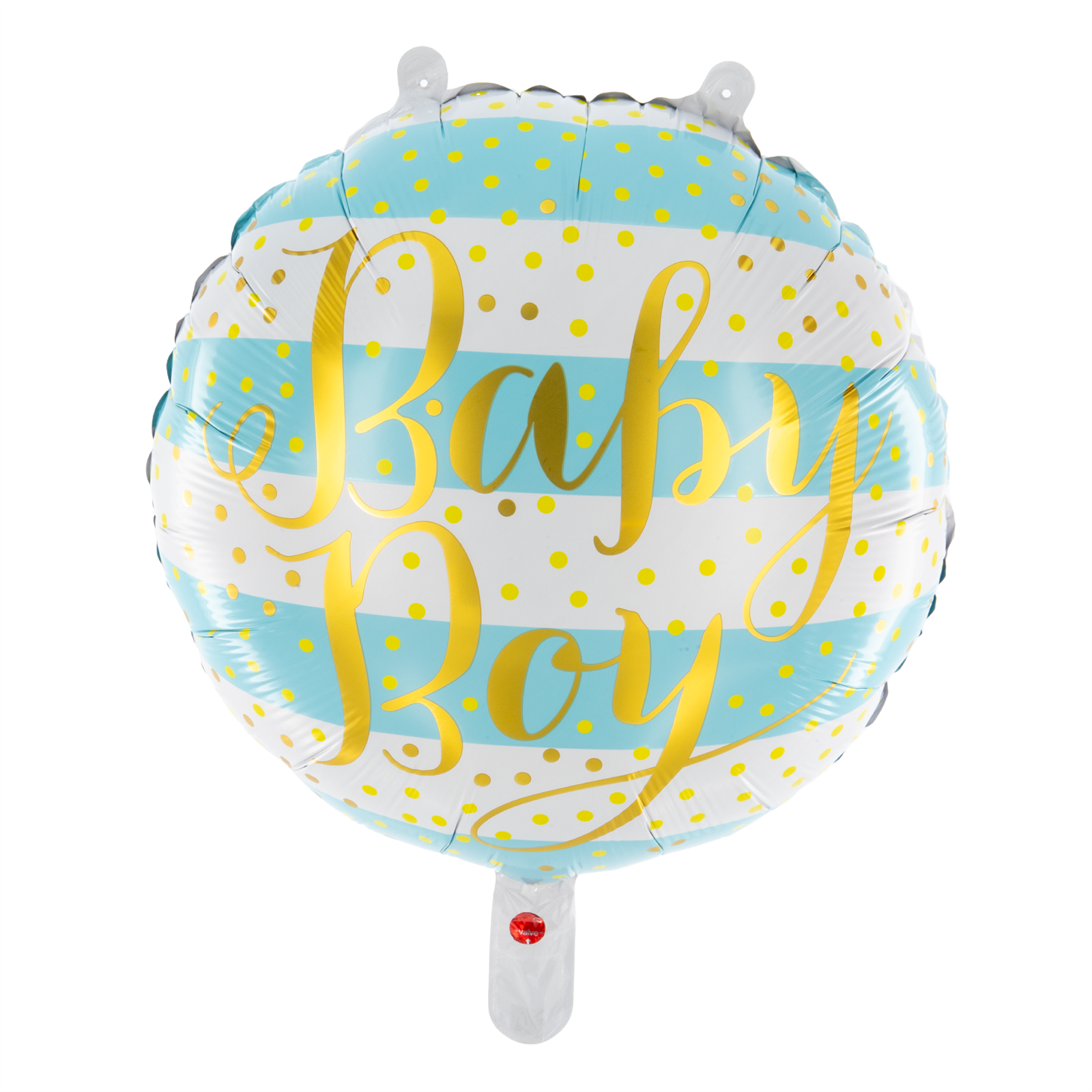 Foil balloon round baby boy 45cm 1