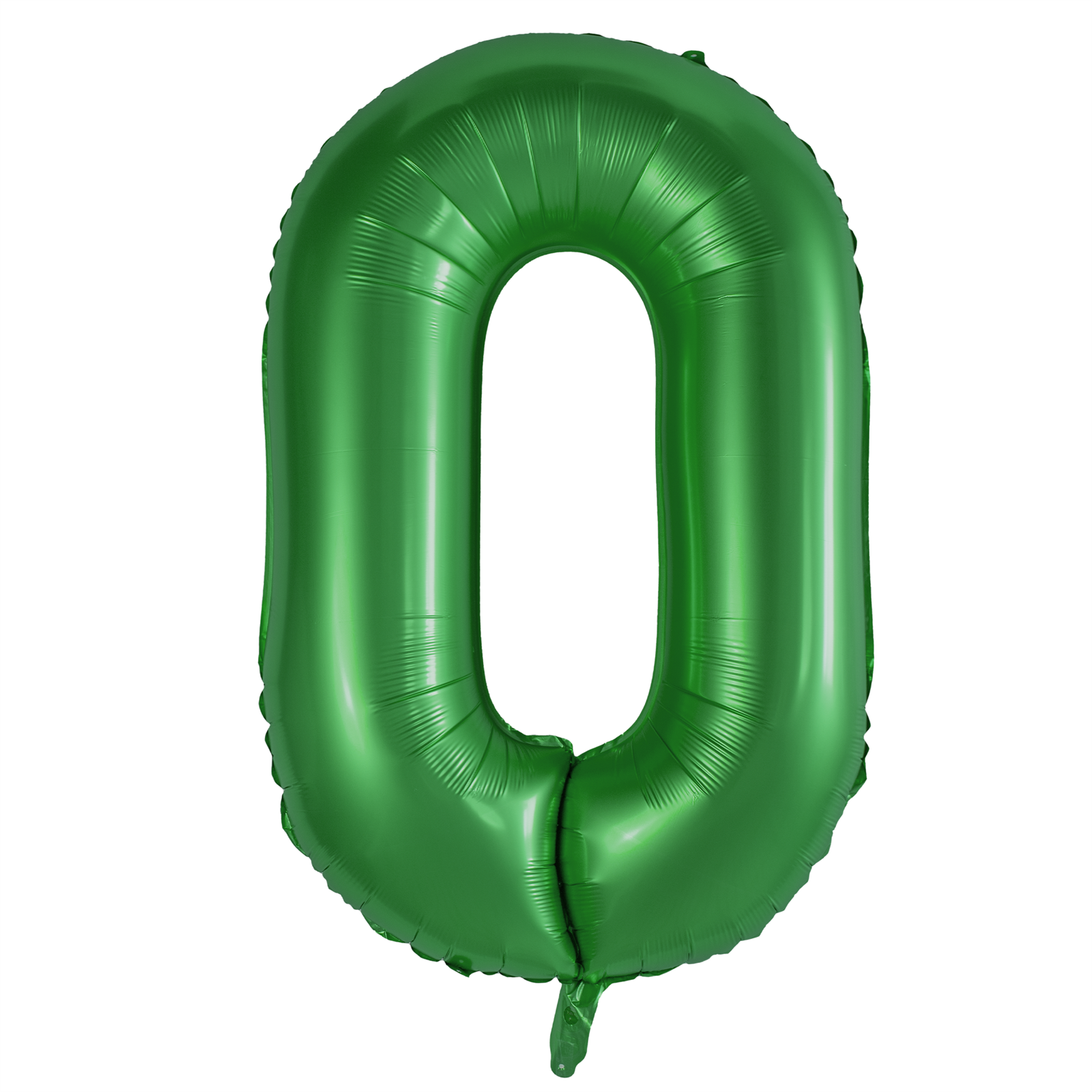 Foil balloons, number balloon, matte green, 100 cm, numbers 0-9 3