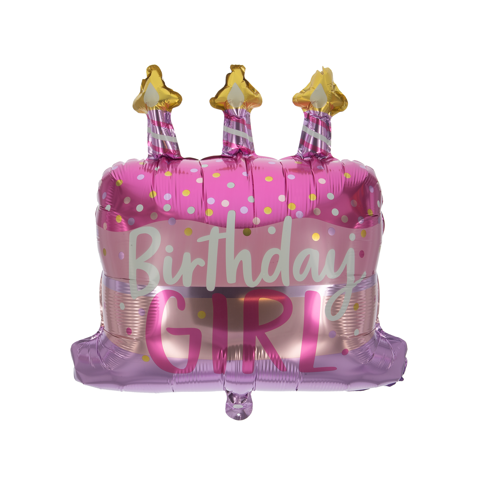 Foil balloon Shape Birthday Girl 70x60cm 1
