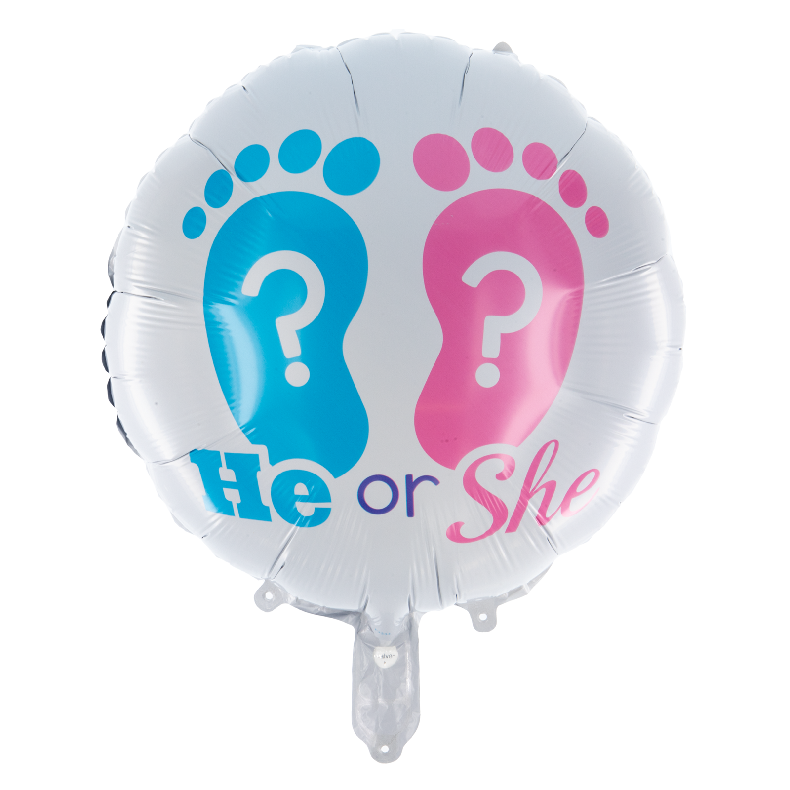 Folienballon Rund Girl or Boy rund 45cm 1
