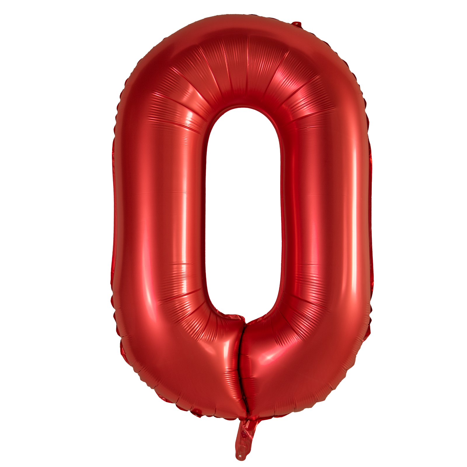 Foil balloons, number balloon, matte red, 100 cm, numbers 0-9 11
