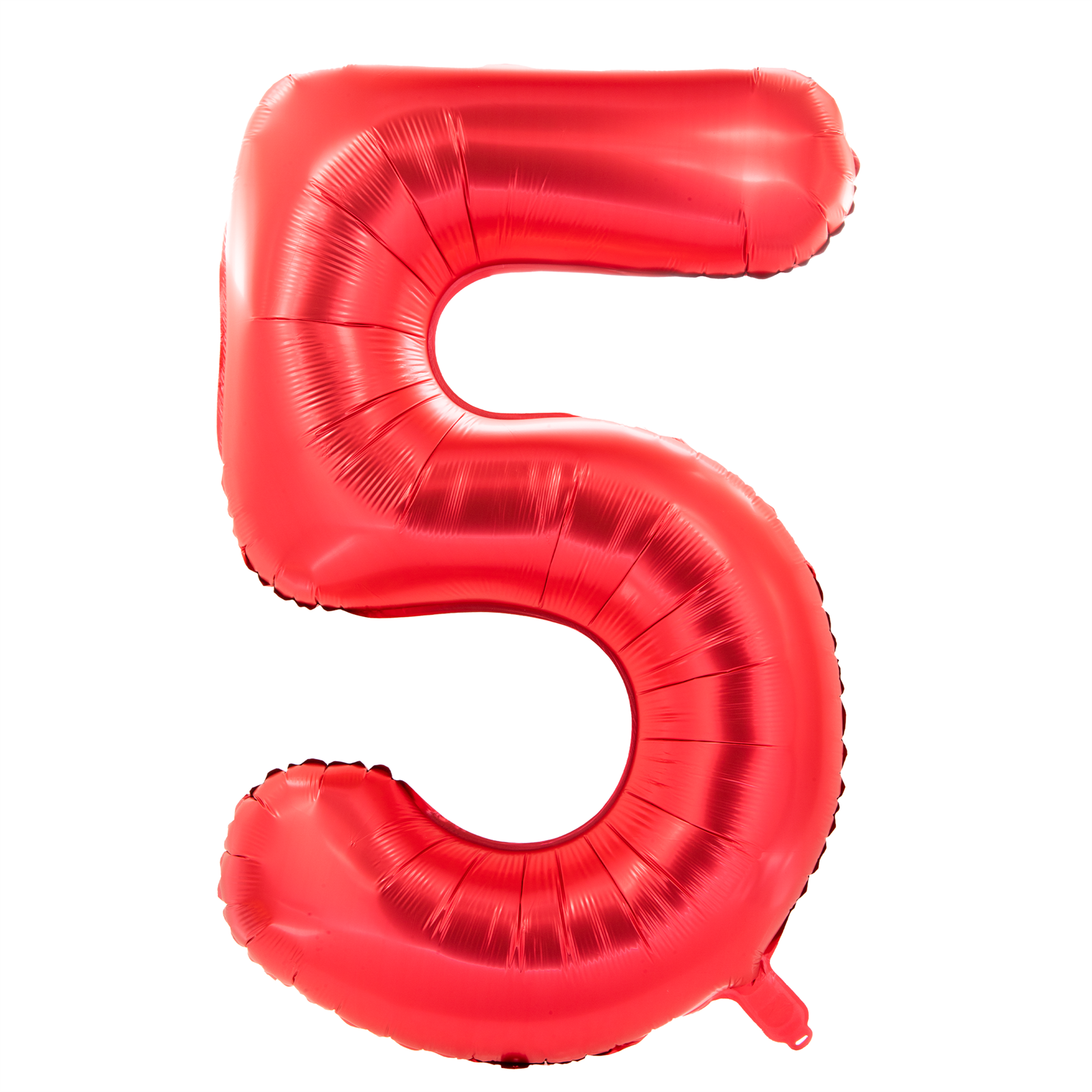 Foil balloons, number balloon, matte red, 100 cm, numbers 0-9 3