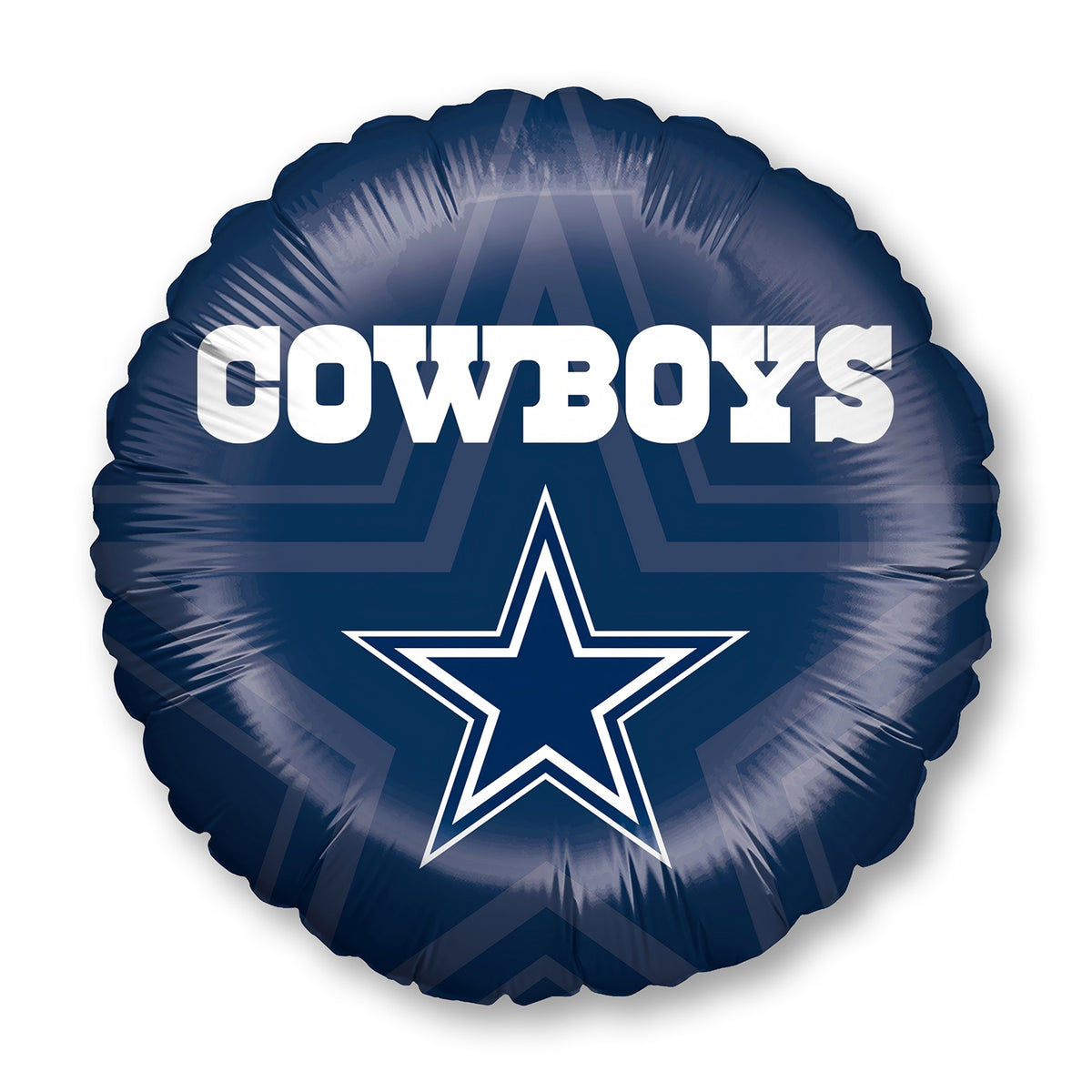 NFL Dallas Cowboys Folienballon rund 45 cm 2