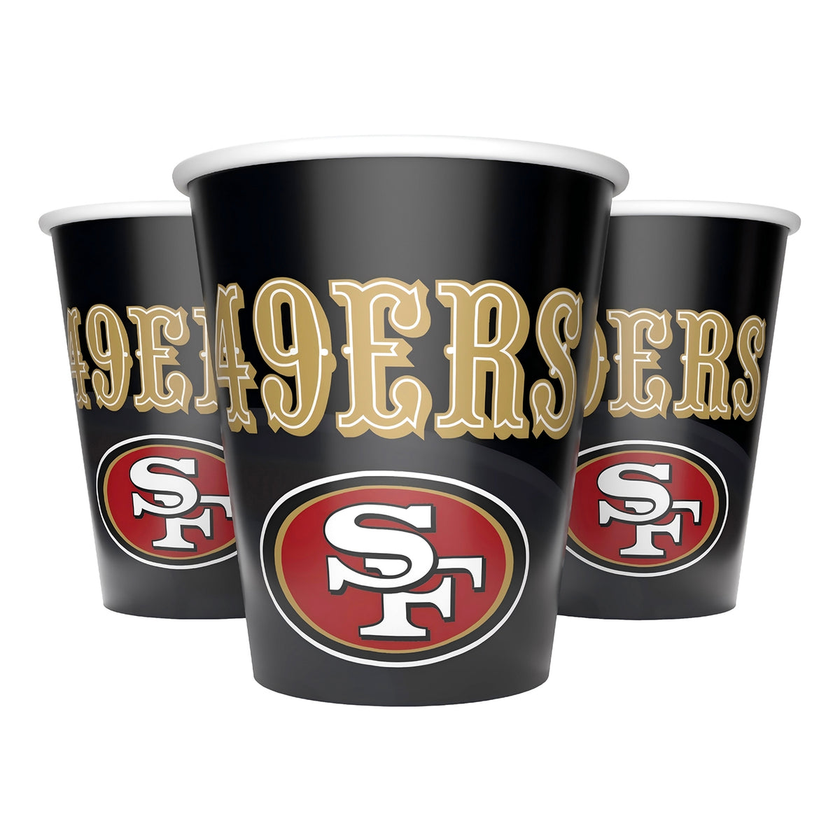 NFL San Francisco Pappbecher 250 ml 8er 2