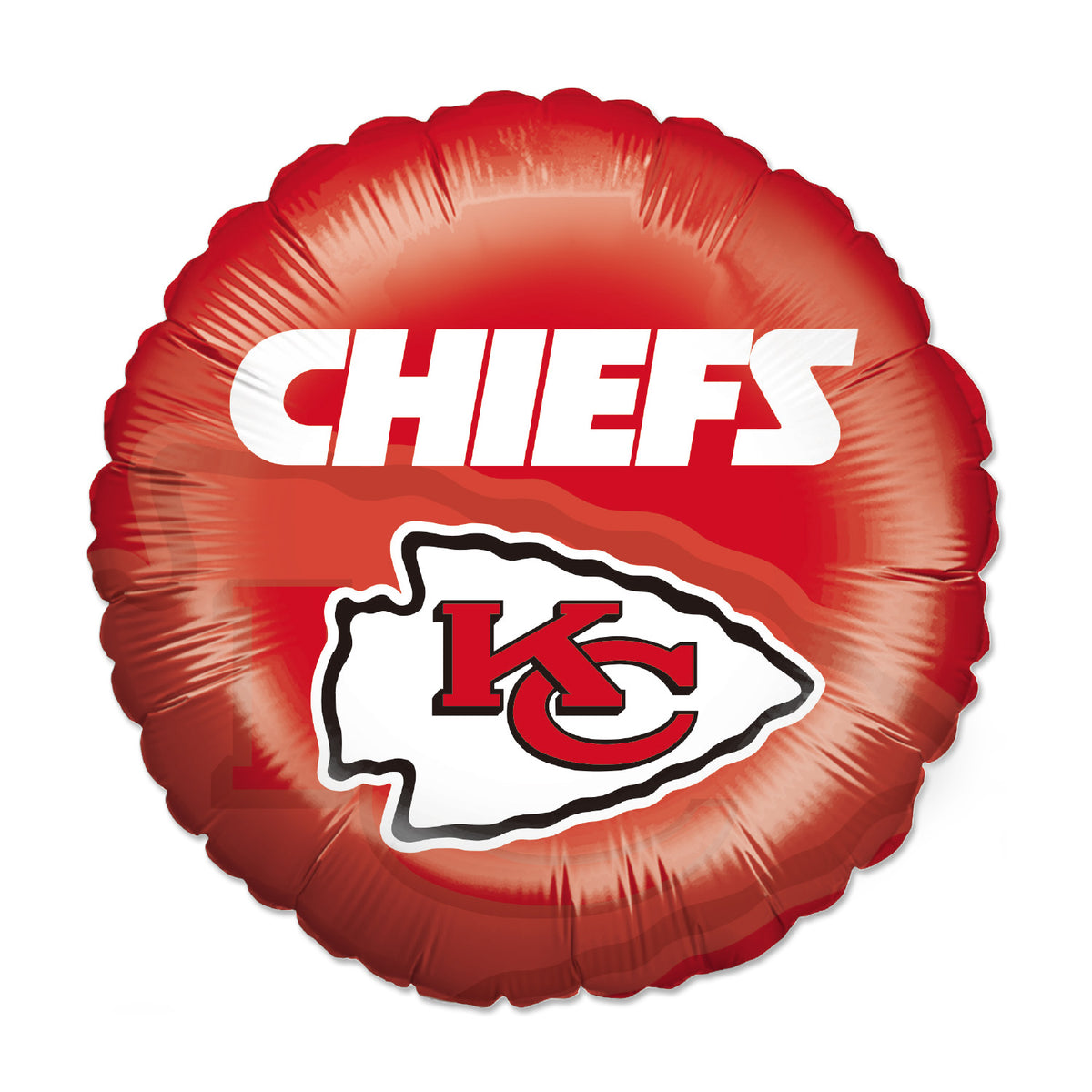 NFL Kansas City Chiefs Folienballon rund 45 cm 2