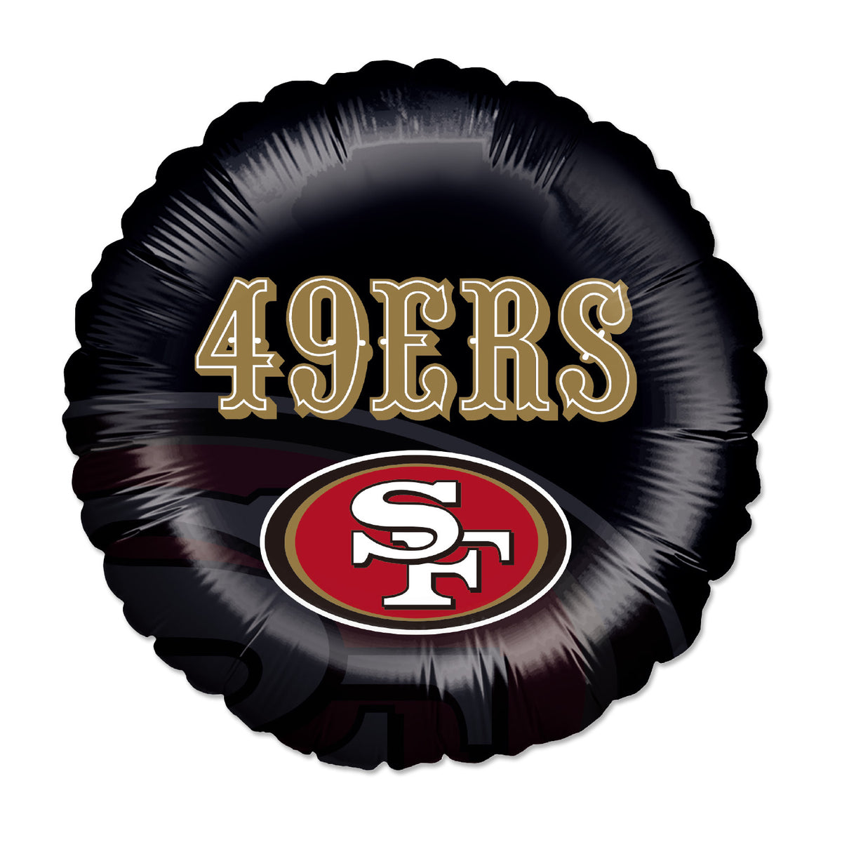NFL San Francisco Folienballon rund 45 cm 2