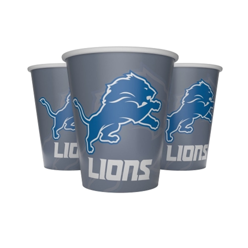 NFL Detroit Lions Pappbecher 250 ml 8er 2