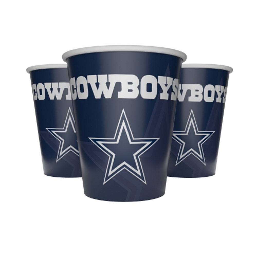 NFL Dallas Cowboys Pappbecher 250 ml 8er 2
