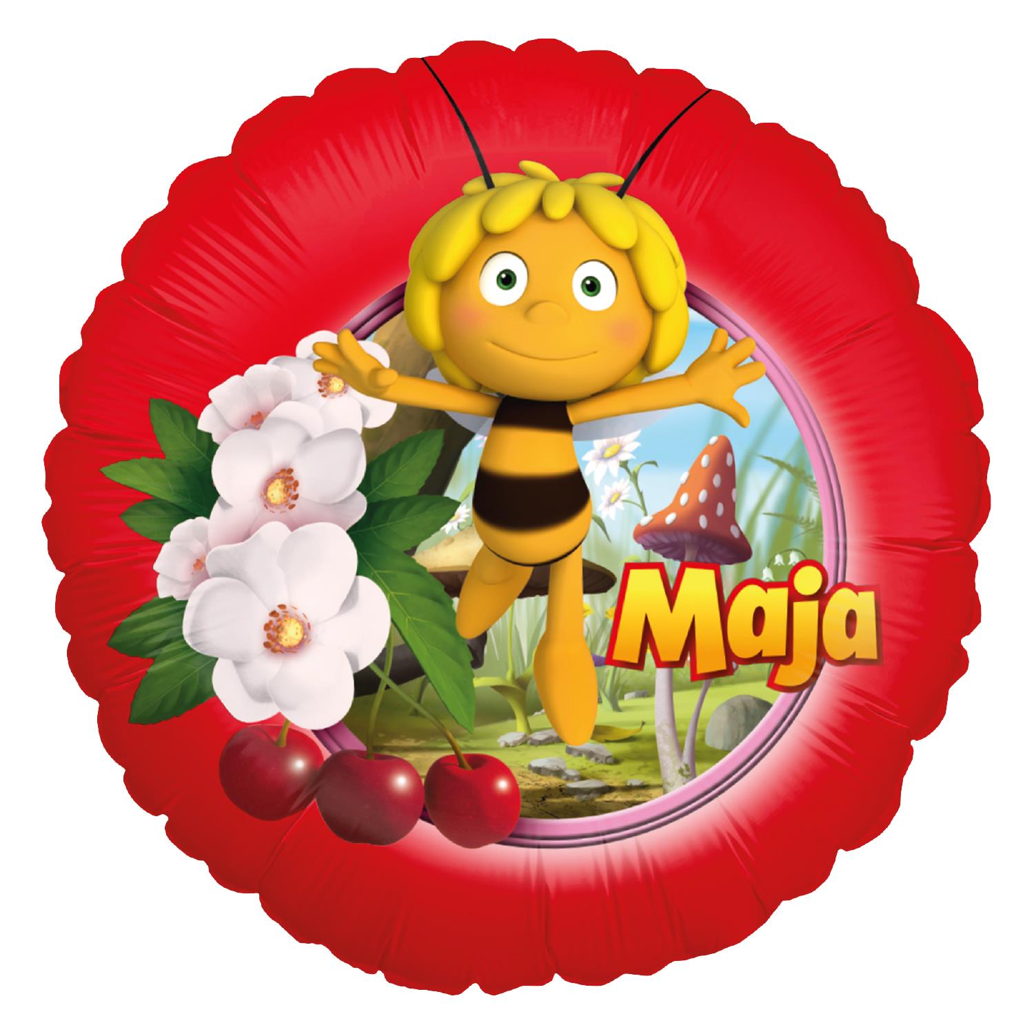 Biene Maja Folienballon - rund ø45 cm Maja