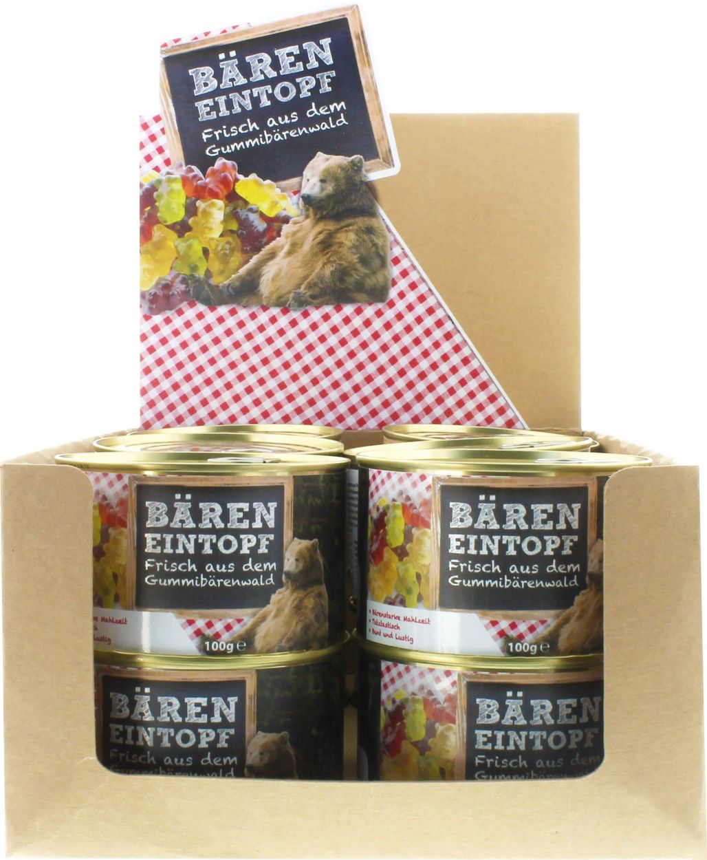Bären Eintopf Gummibärchen 164 g in Geschenkdose 2