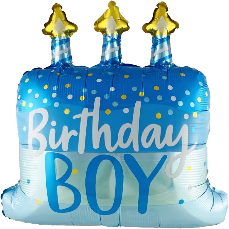 Foil balloon Shape Birthday Boy 70x60cm 8