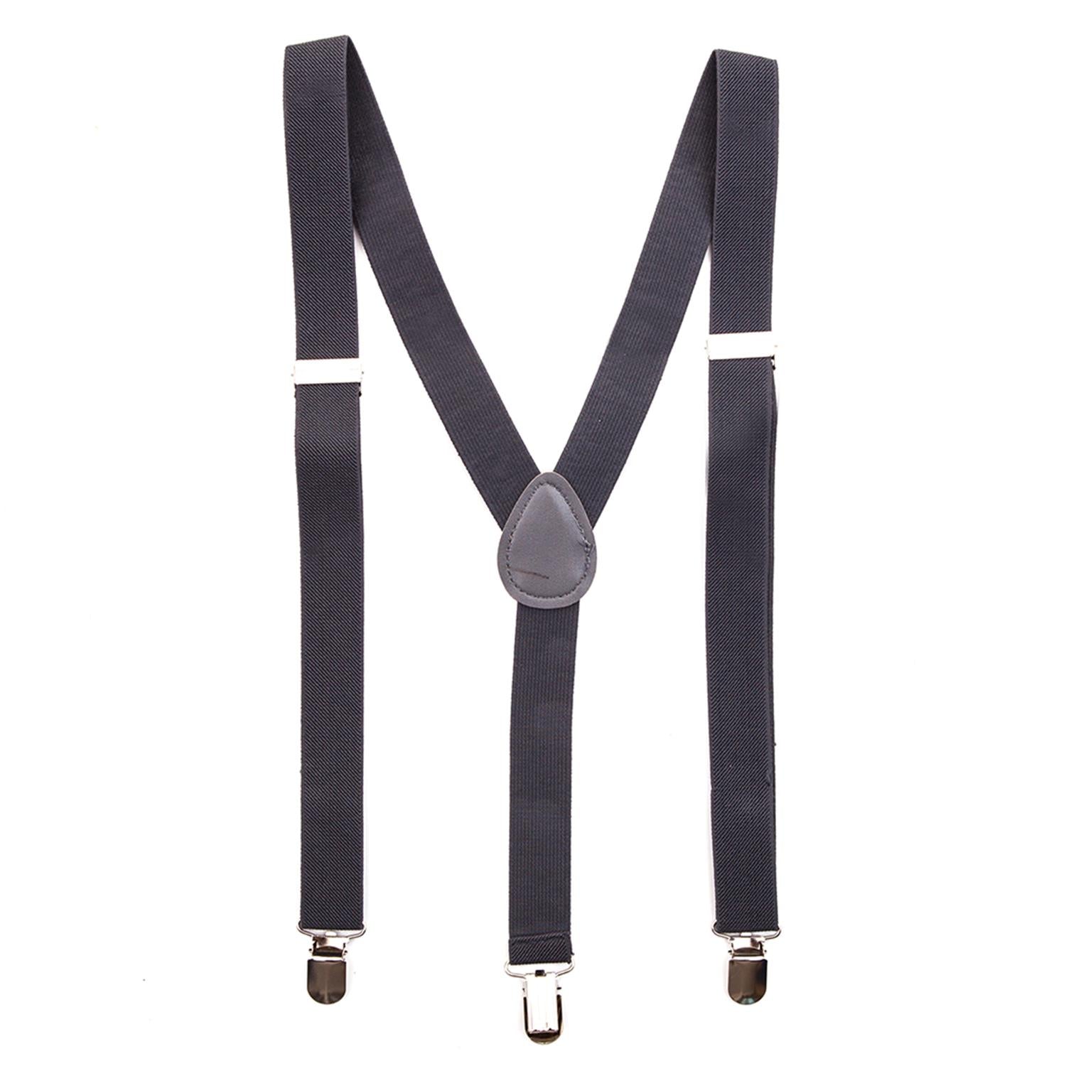Suspenders Women Men Y-Shape Clips Slim Neon Colorful 12
