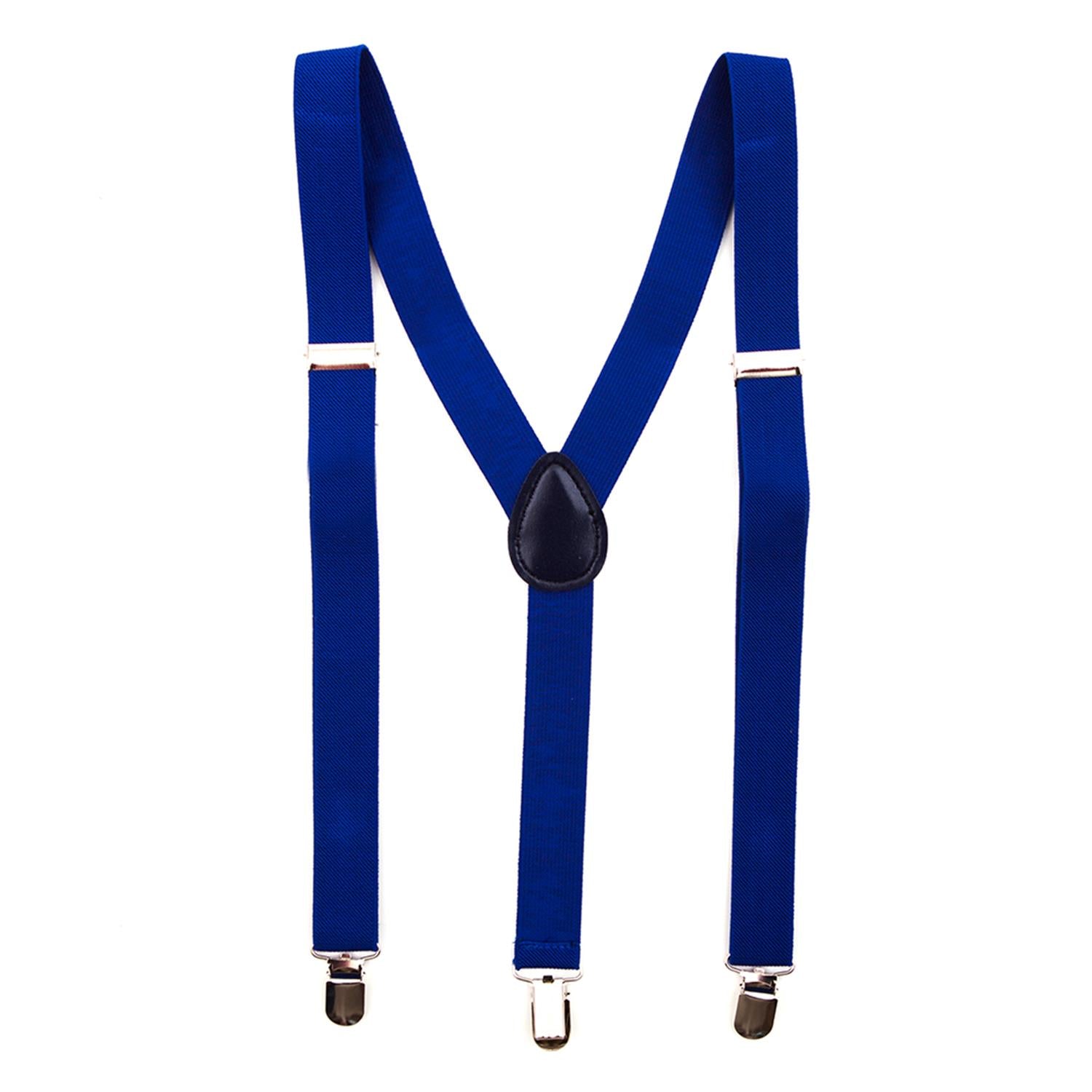 Suspenders Women Men Y-Shape Clips Slim Neon Colorful 9