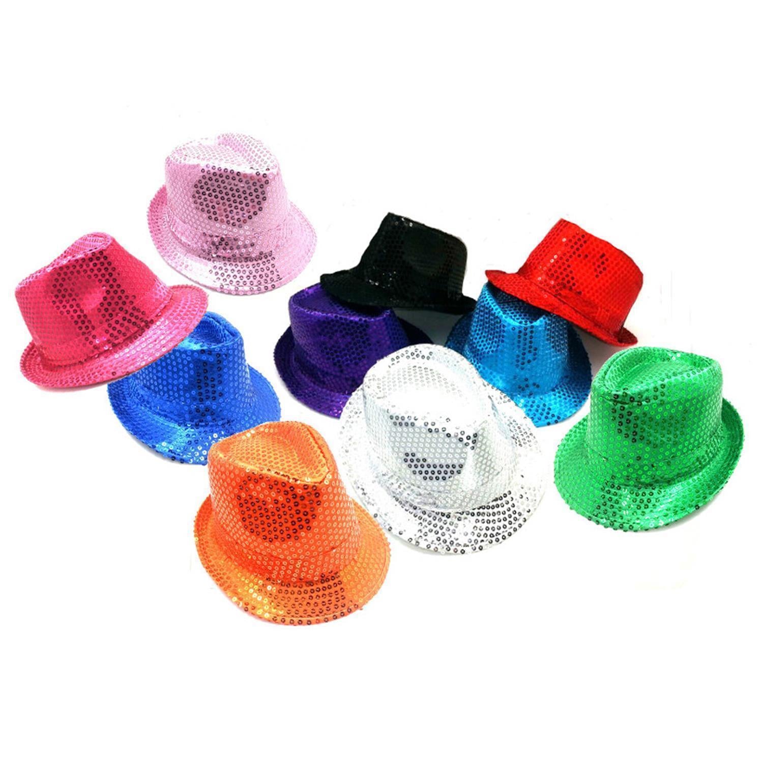 Sequin Hat Color Selection Accessory for Carnival or Party 15