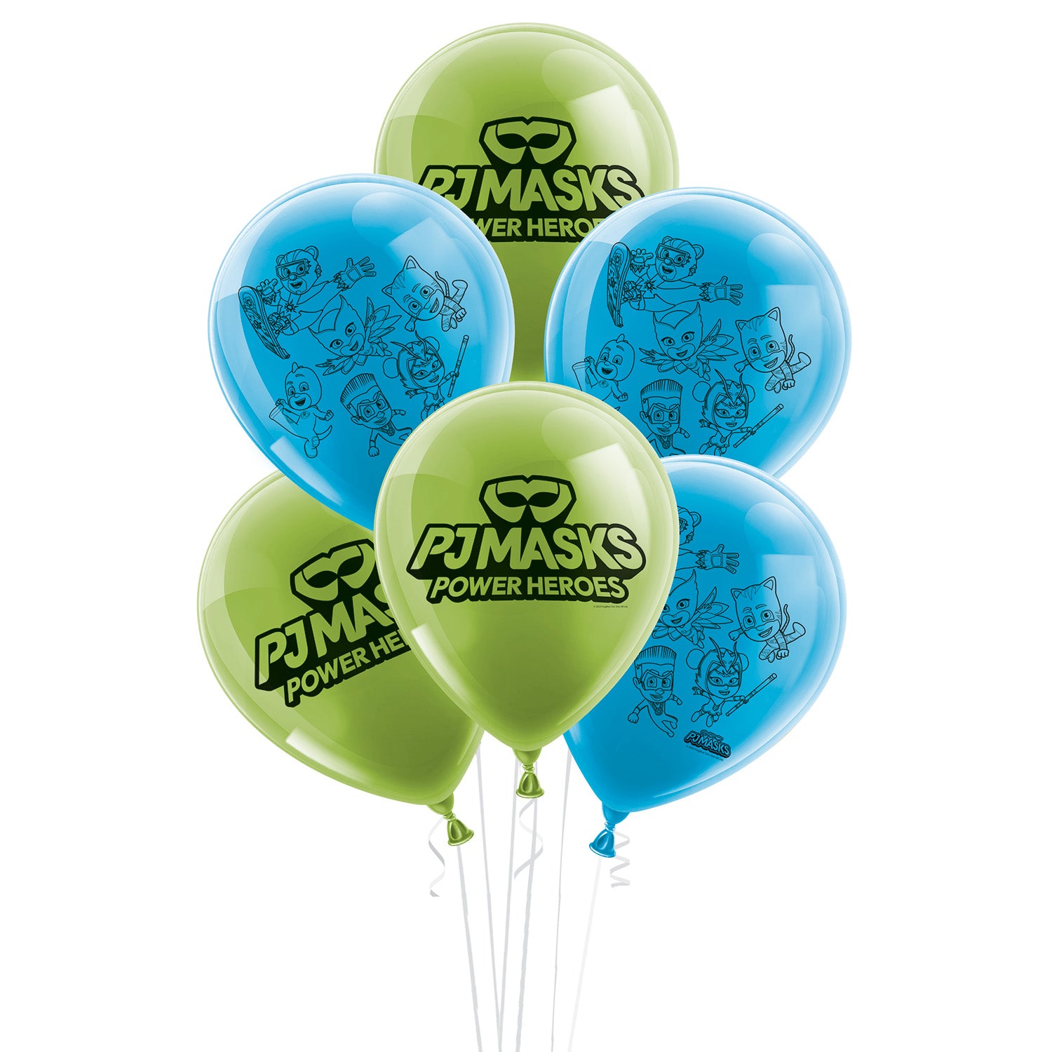 PJ MASKS Latexballons Set 25 cm 10 Stk.