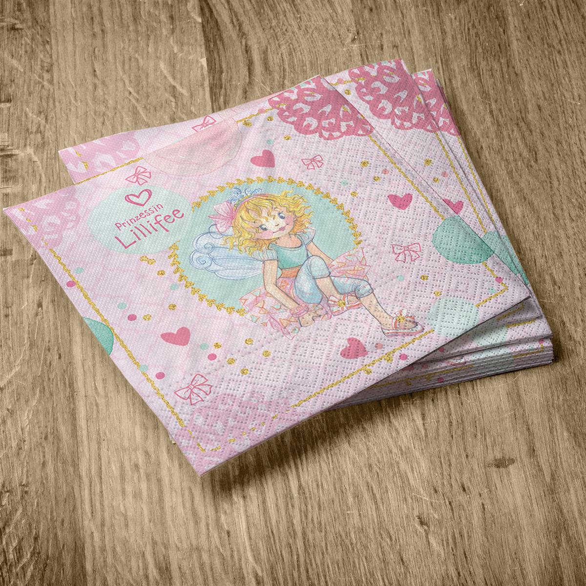 Die Prinzessin Lillifee Servietten 3-lagig, 20er-Pack 4