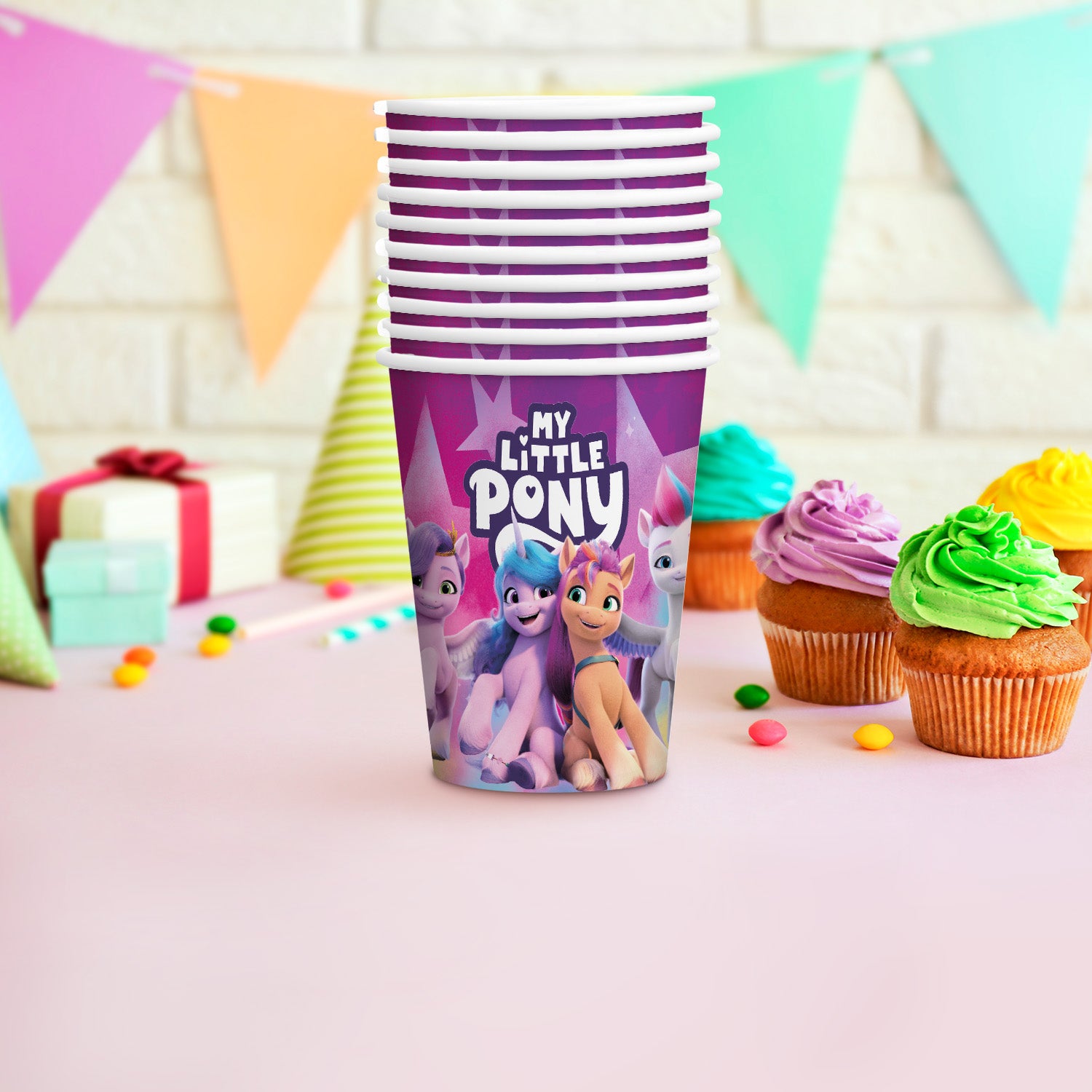 My Little Pony Cups 250 ml Pack of 8 2