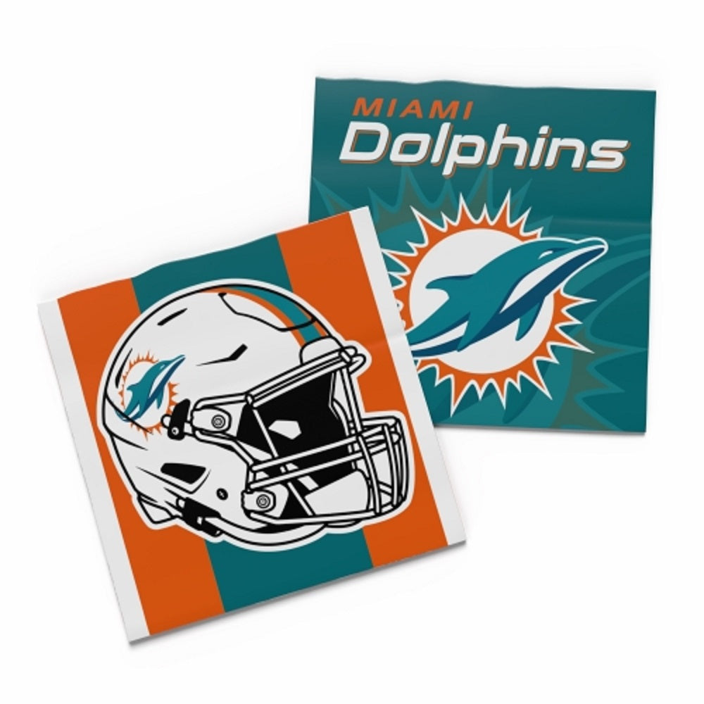 NFL Miami Dolphins Servietten 3-lagig 20er 2