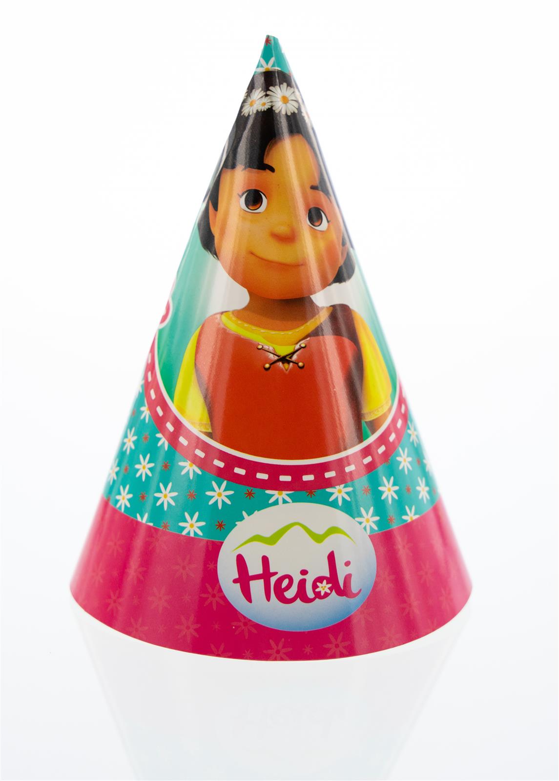 Heidi Partyhüte 10 Stück 8