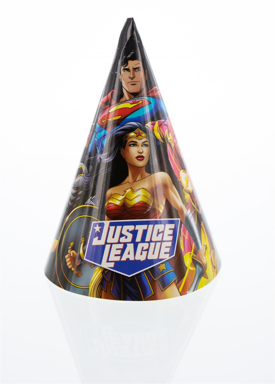 Justice League Partyhüte 10 Stück 8