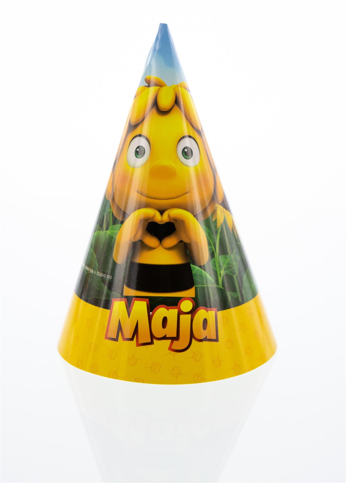 Biene Maja Partyhüte 10 Stück 8