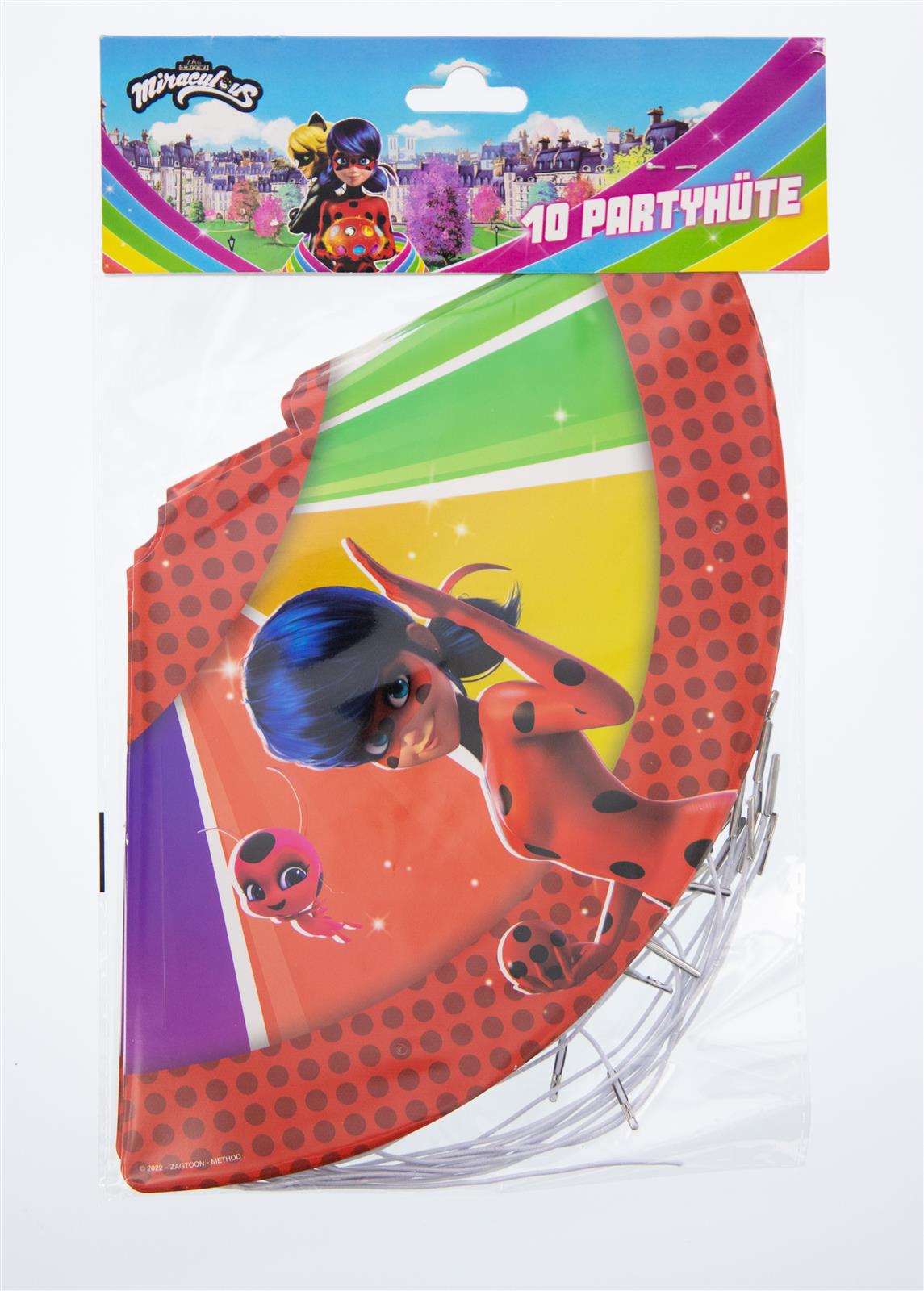 Miraculous Partyhüte 10 Stück 10