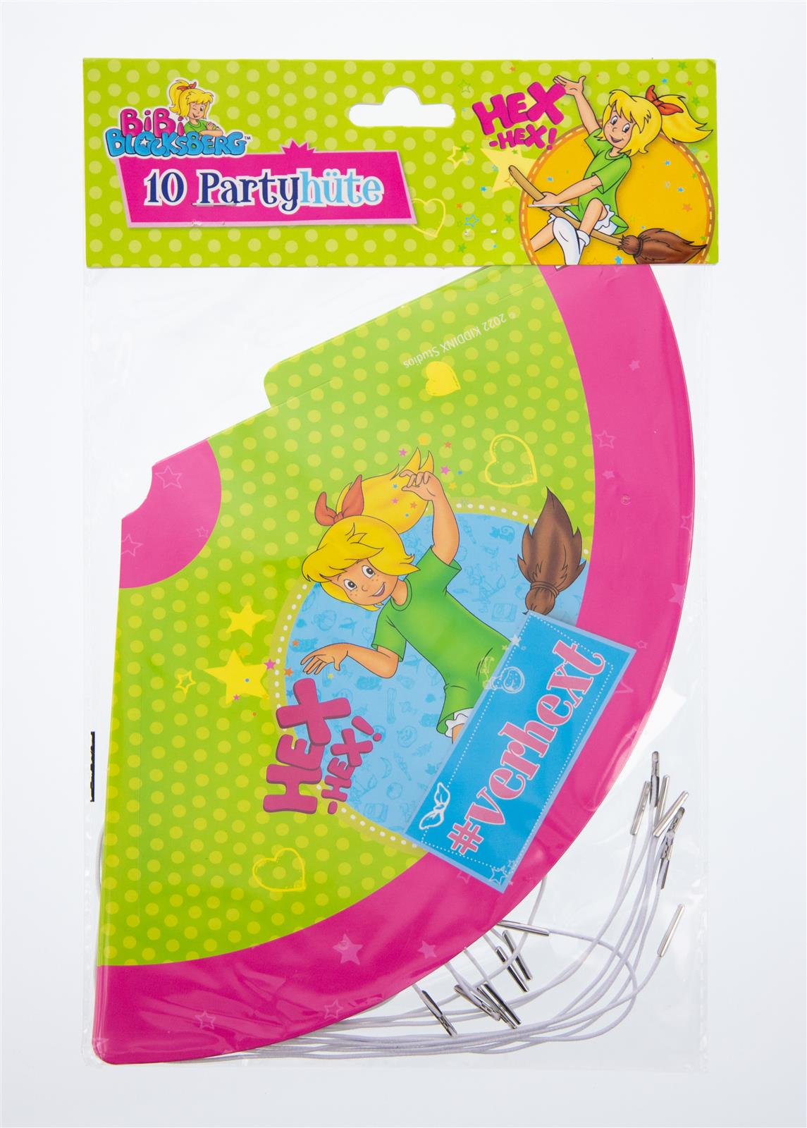Bibi Blocksberg Party Hats 10 Count 10