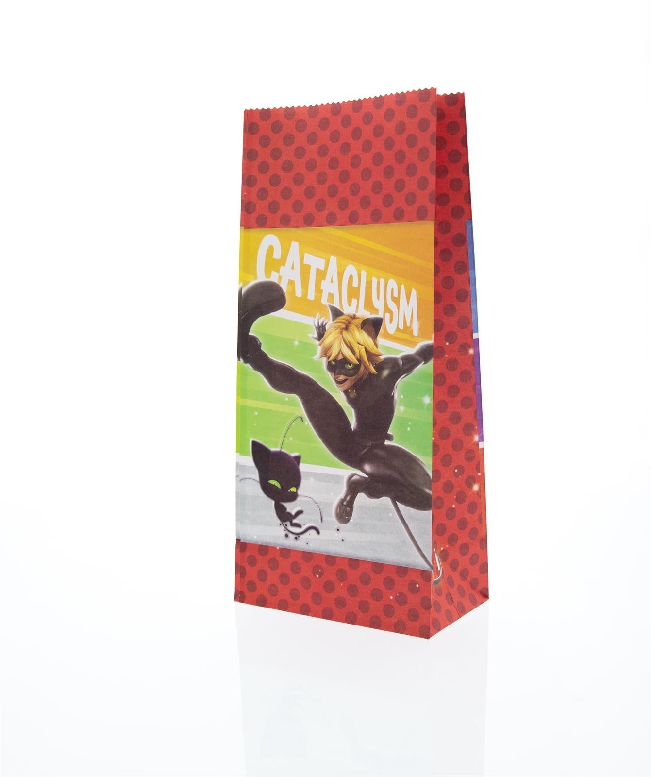 Miraculous Party Bag Paper incl. Stickers 10 pcs. 7