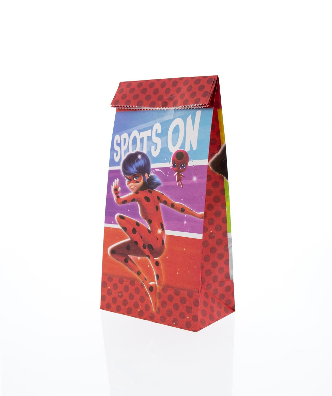 Miraculous Party Bag Paper incl. Stickers 10 pcs. 8