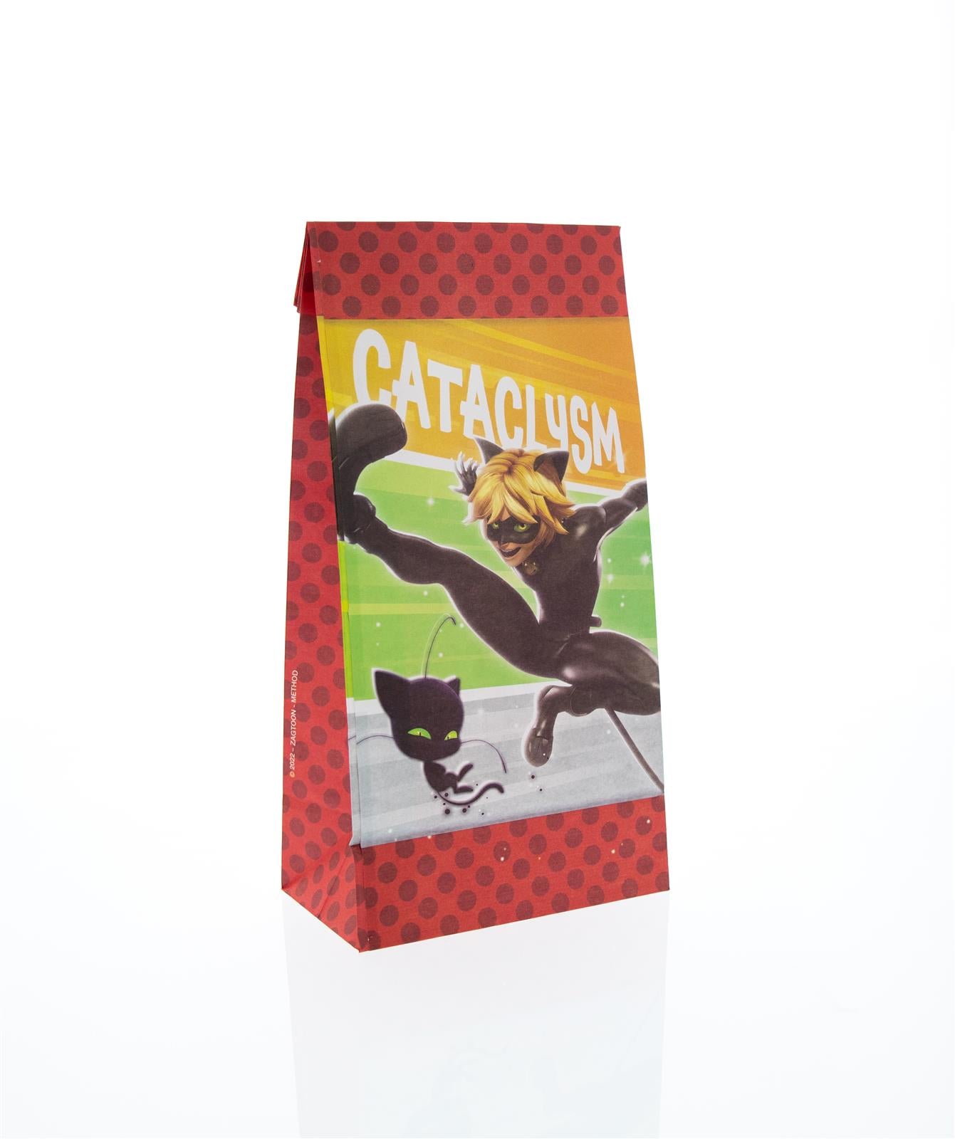 Miraculous Party Bag Paper incl. Stickers 10 pcs. 9