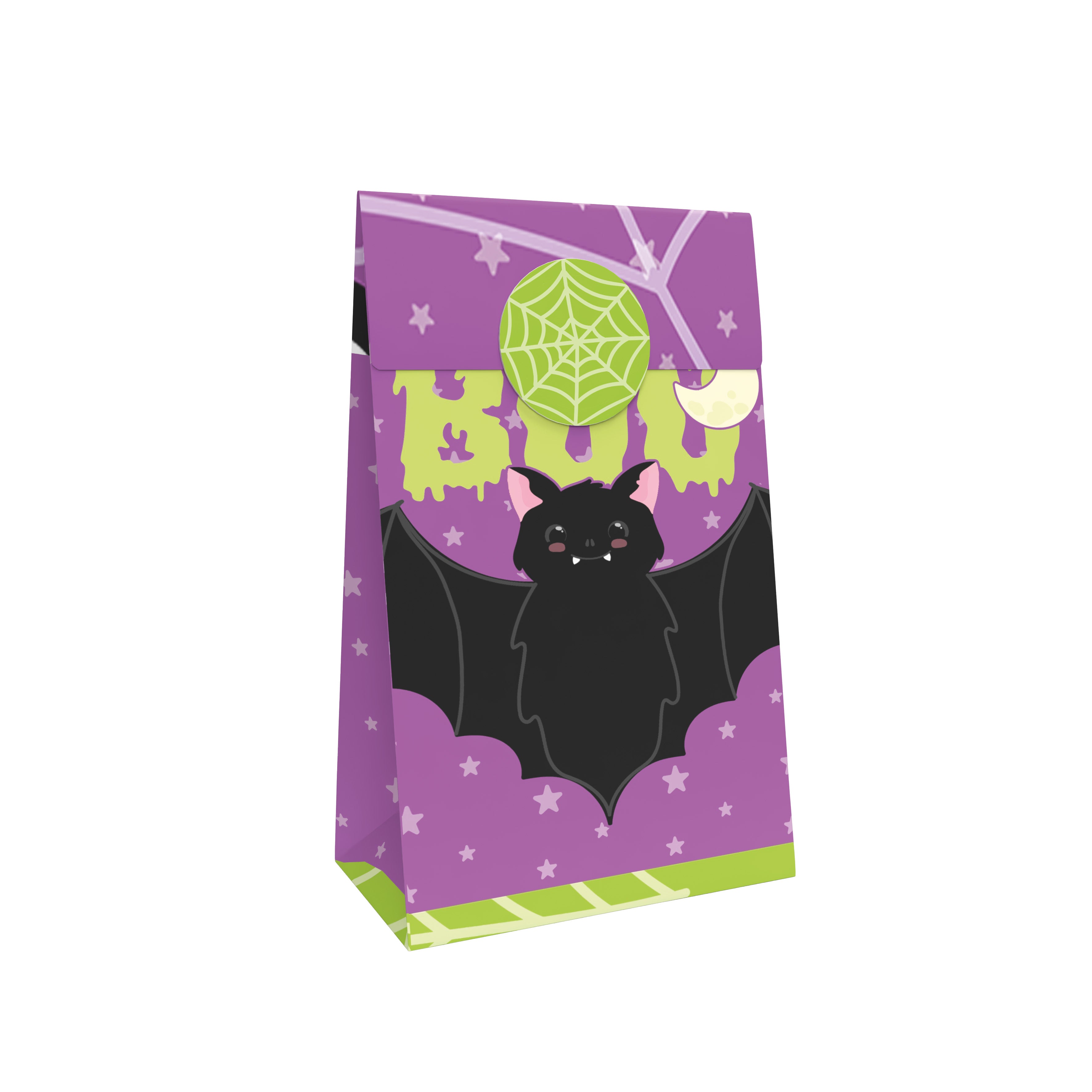 Halloween Skelett Geschenktüten 10er